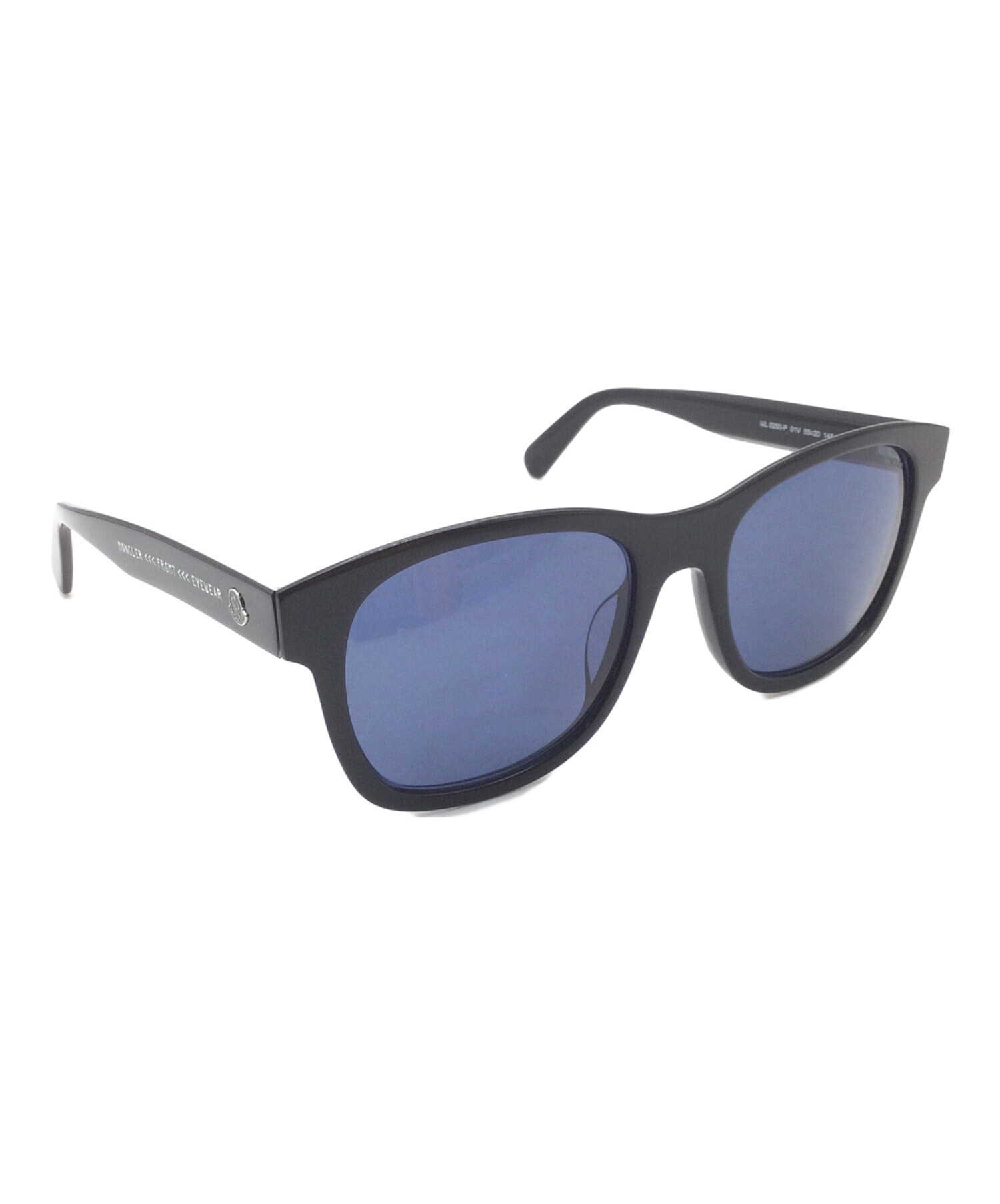 中古・古着通販】MONCLER (モンクレール) サングラス col.01V ブラック 