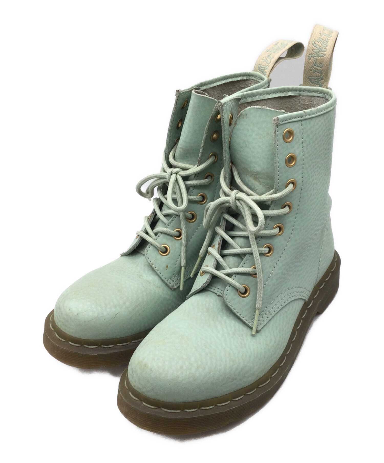 Dr. Martens ミント ハイカットワークブーツ Dr. Martens ミント ハイカットワークブーツ