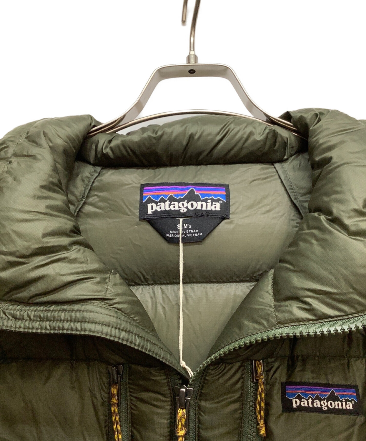 Patagonia (パタゴニア) ダウンジャケット オリーブ サイズ:S 未使用品