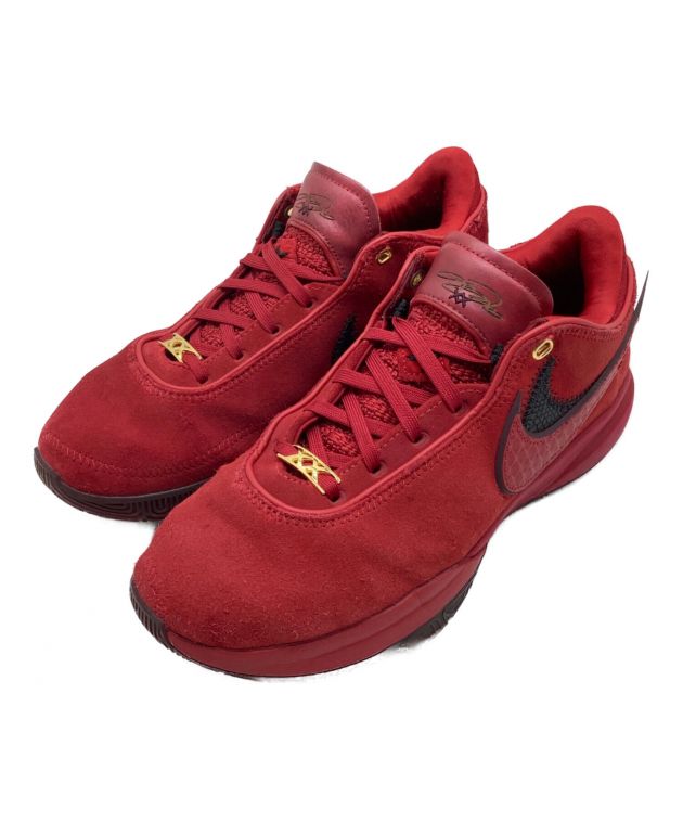 中古・古着通販】NIKE (ナイキ) バスケットボールシューズ レッド  