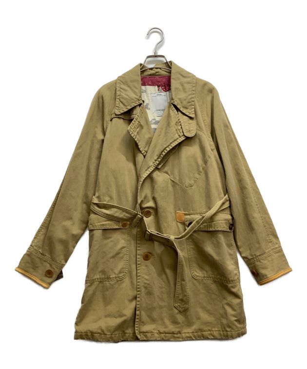 VISVIM DASHIELL TRENCH Ⅴ ビズビム トレンチ コート 黒