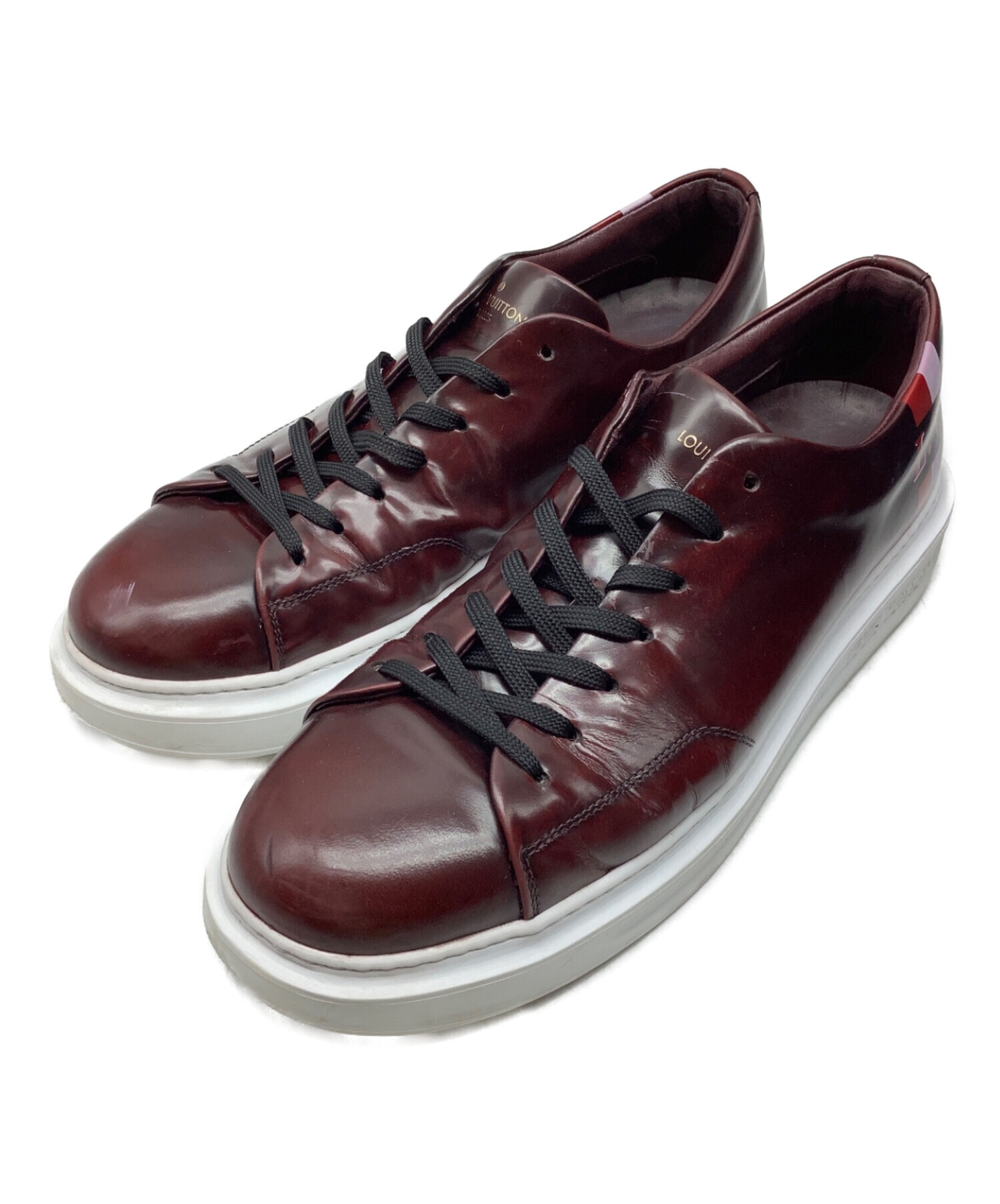 中古・古着通販】LOUIS VUITTON (ルイ ヴィトン) ローカットレザー 