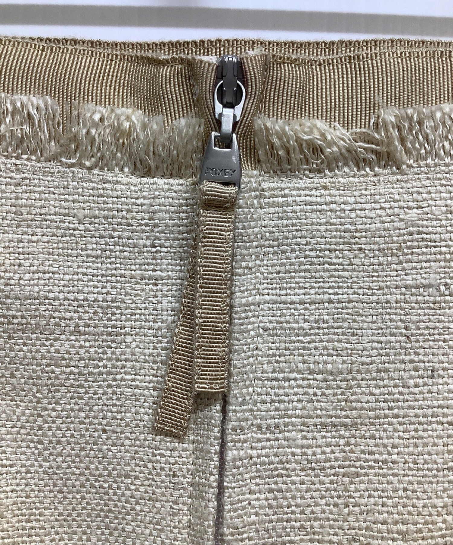 中古・古着通販】FOXEY (フォクシー) スカート アイボリー サイズ:38  