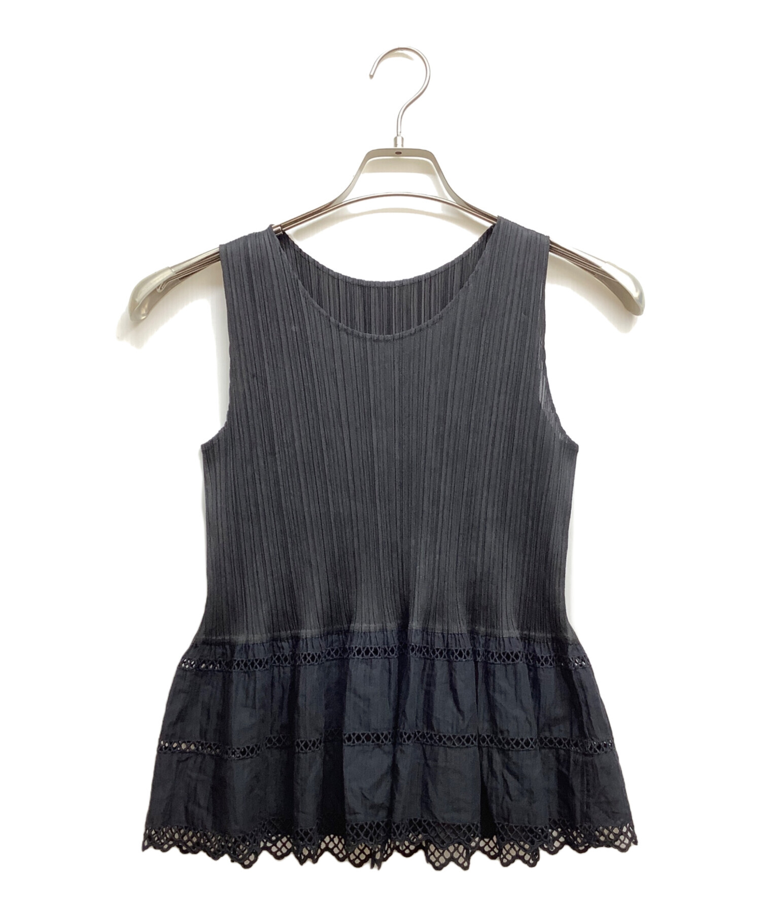 中古・古着通販】PLEATS PLEASE (プリーツプリーズ) レース切替 