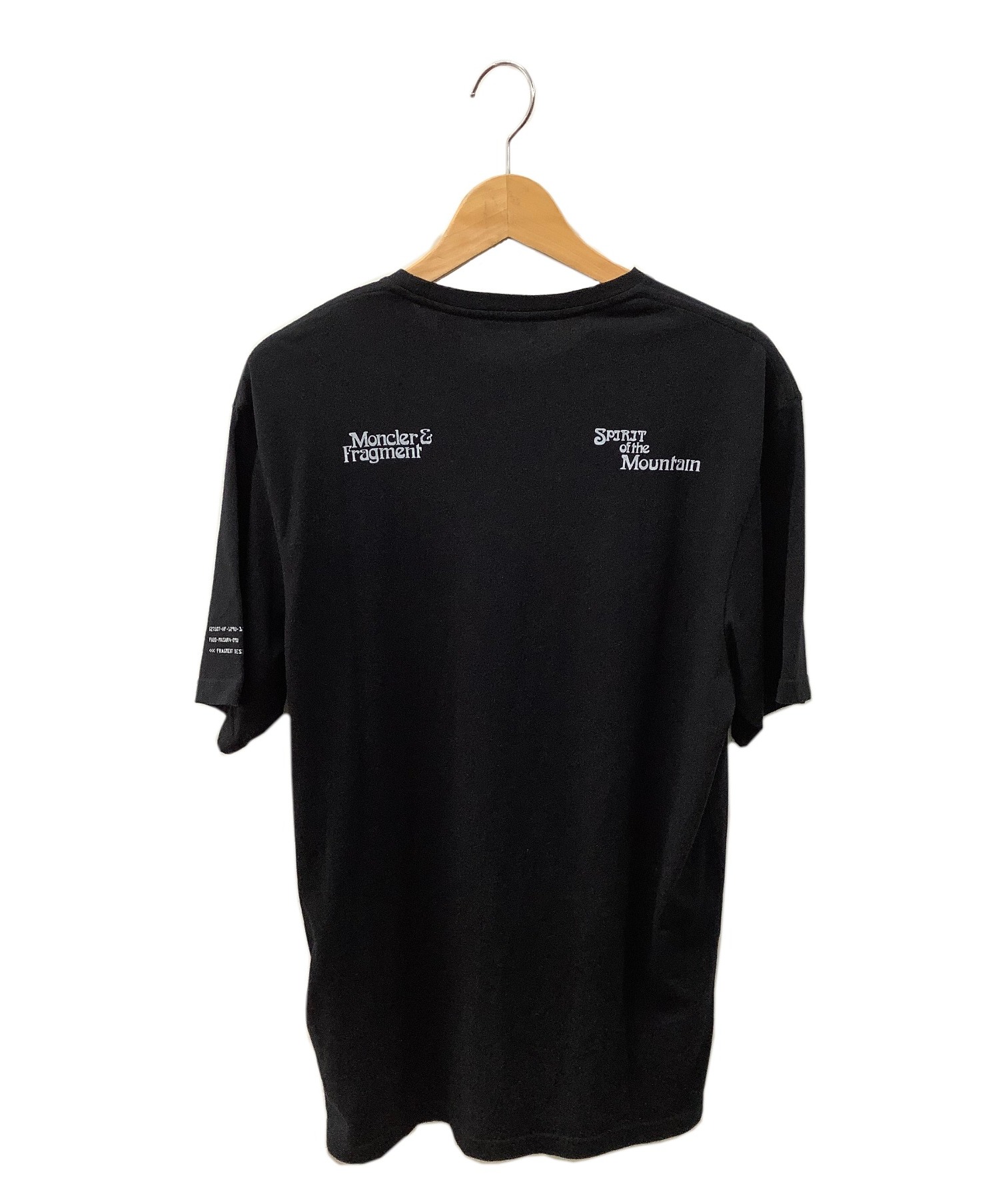 MONCLER GENIUS (モンクレールジーニアス) Tシャツ ブラック サイズ:S