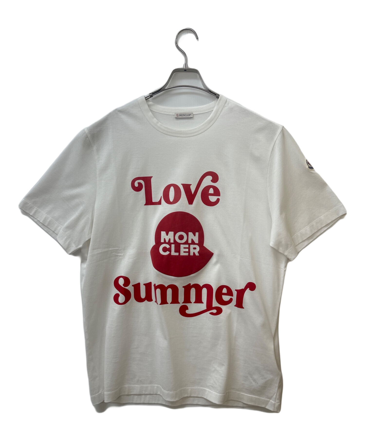 中古・古着通販】MONCLER (モンクレール) マグリアTシャツ ホワイト 