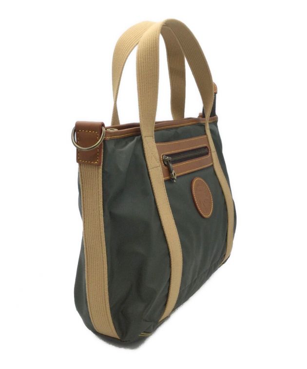 5MKO334 ハンティングワールド ハンドバッグ 大きめ 茶色