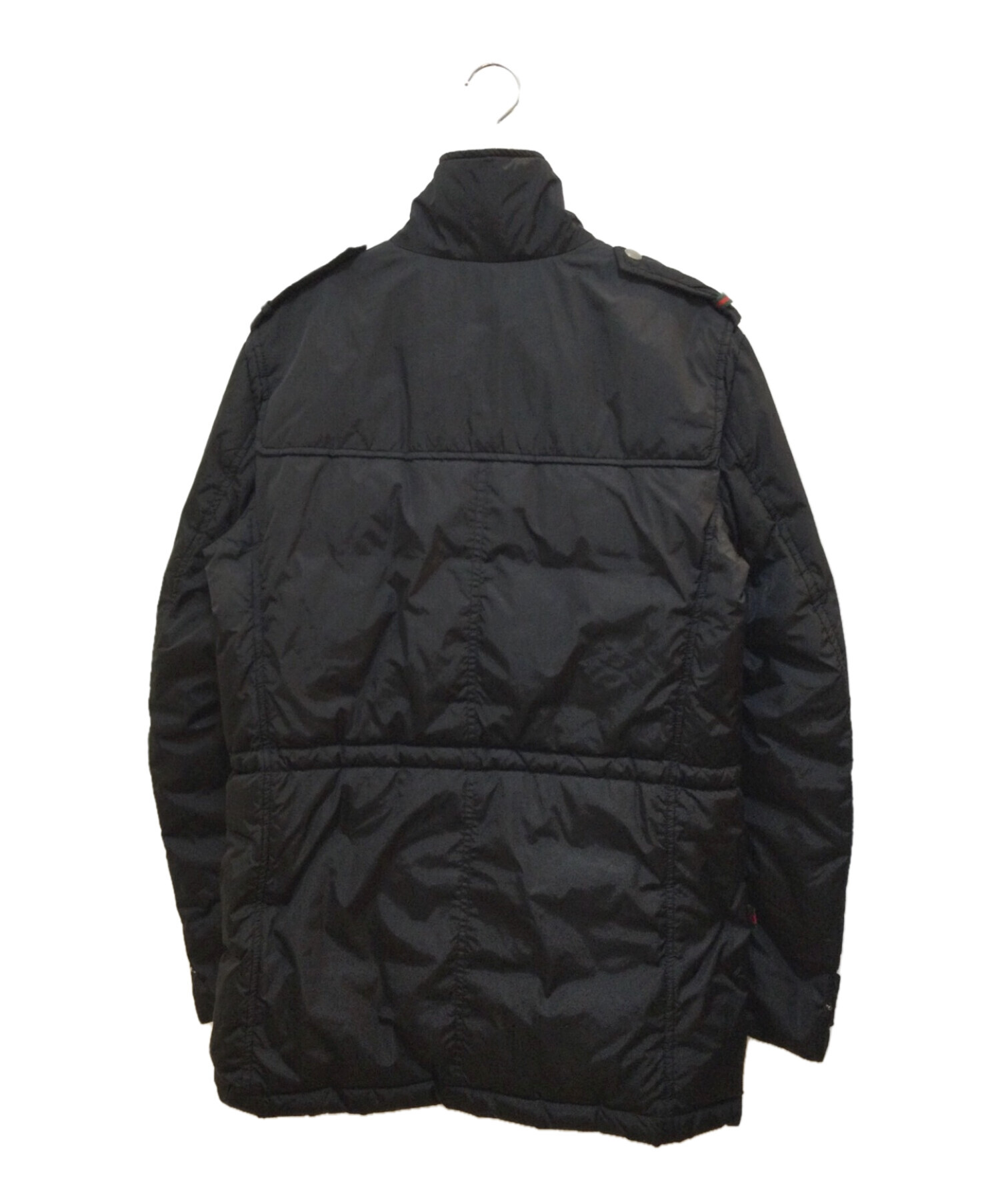 中古・古着通販】GUCCI (グッチ) ダウンジャケット ブラック サイズ:48 
