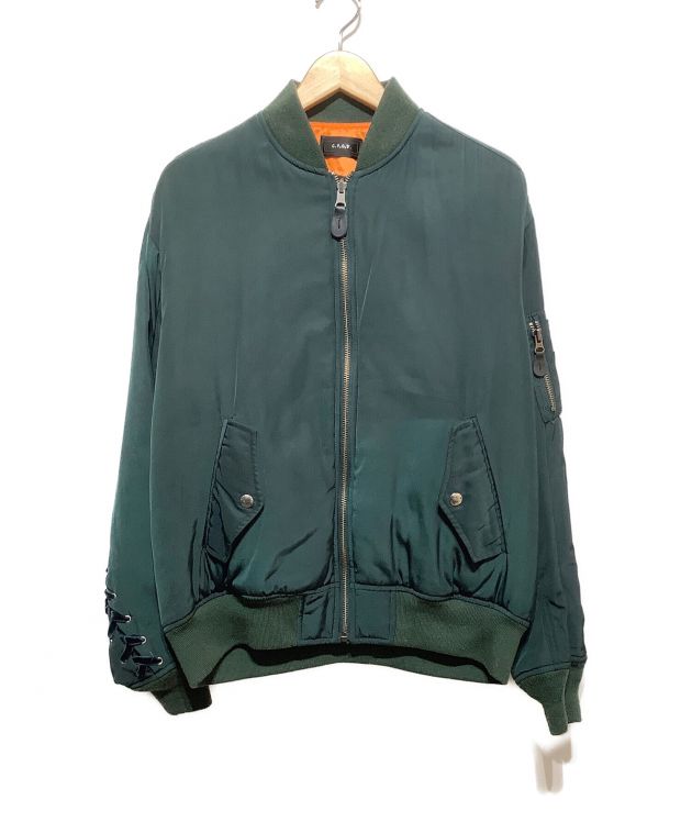 中古・古着通販】G.V.G.V (ジーヴィージーヴィー) LACE UP MA-1 