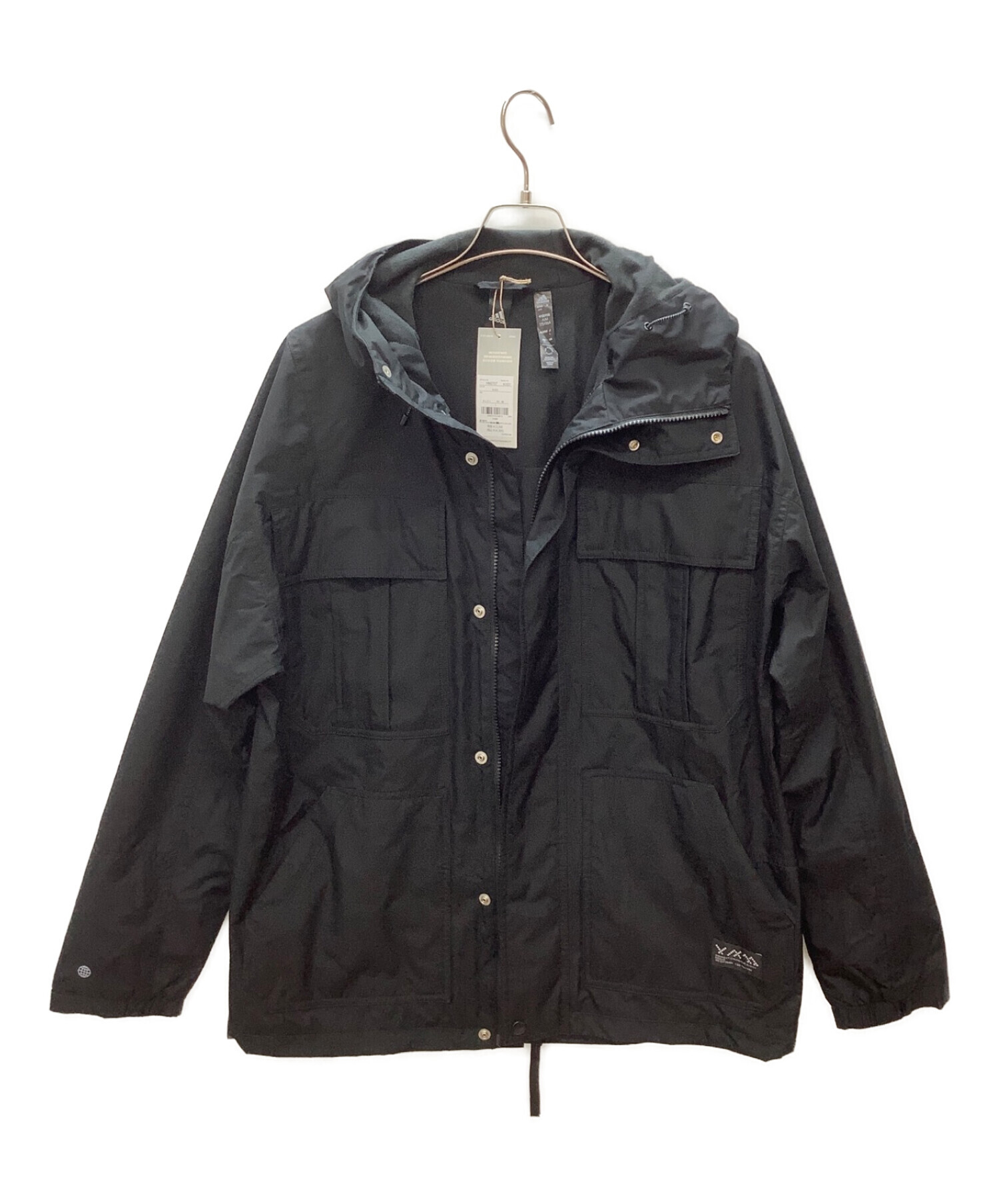 中古・古着通販】adidas (アディダス) マウンテンパーカー ブラック 