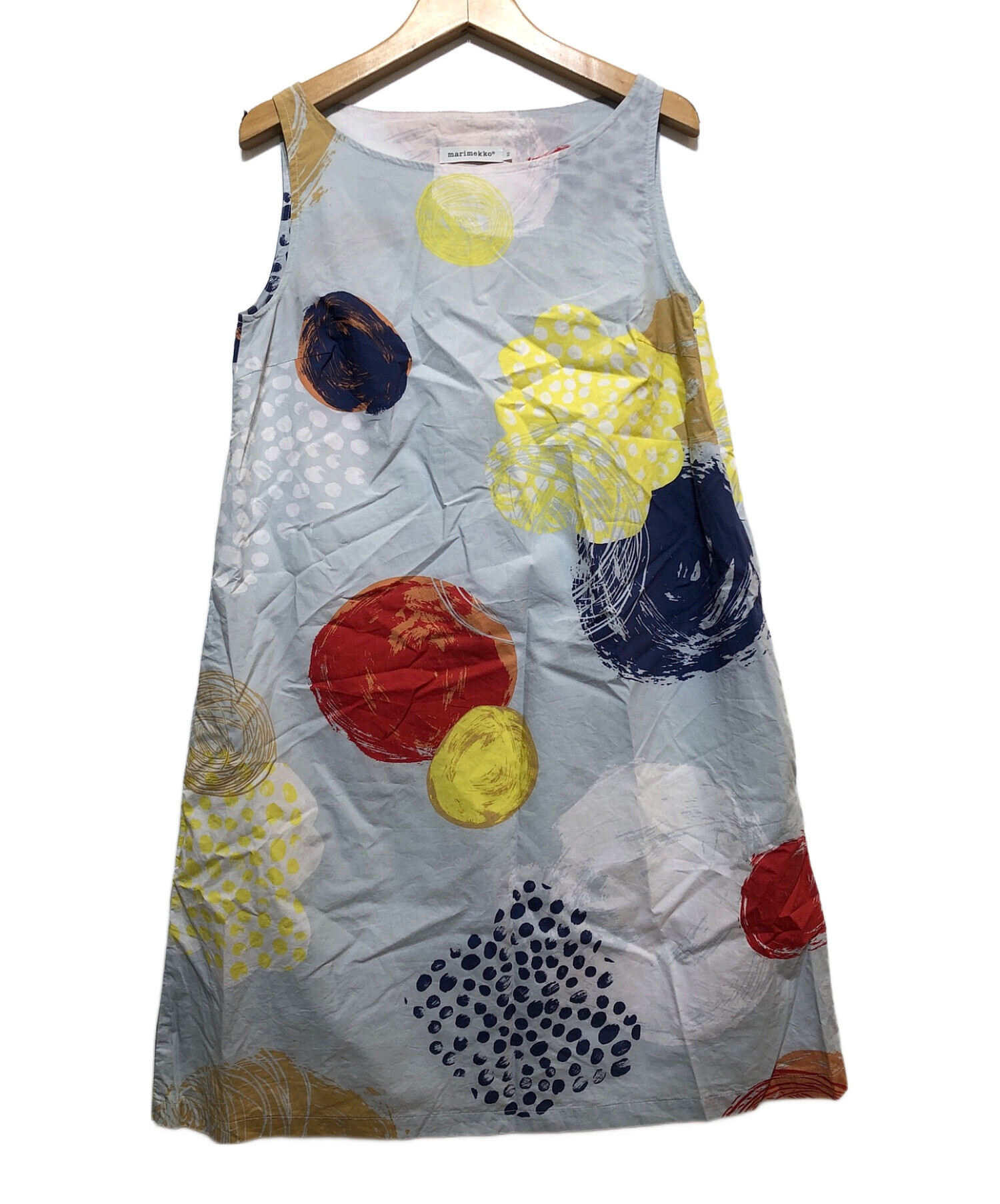 中古・古着通販】marimekko (マリメッコ) ノースリーブワンピース 