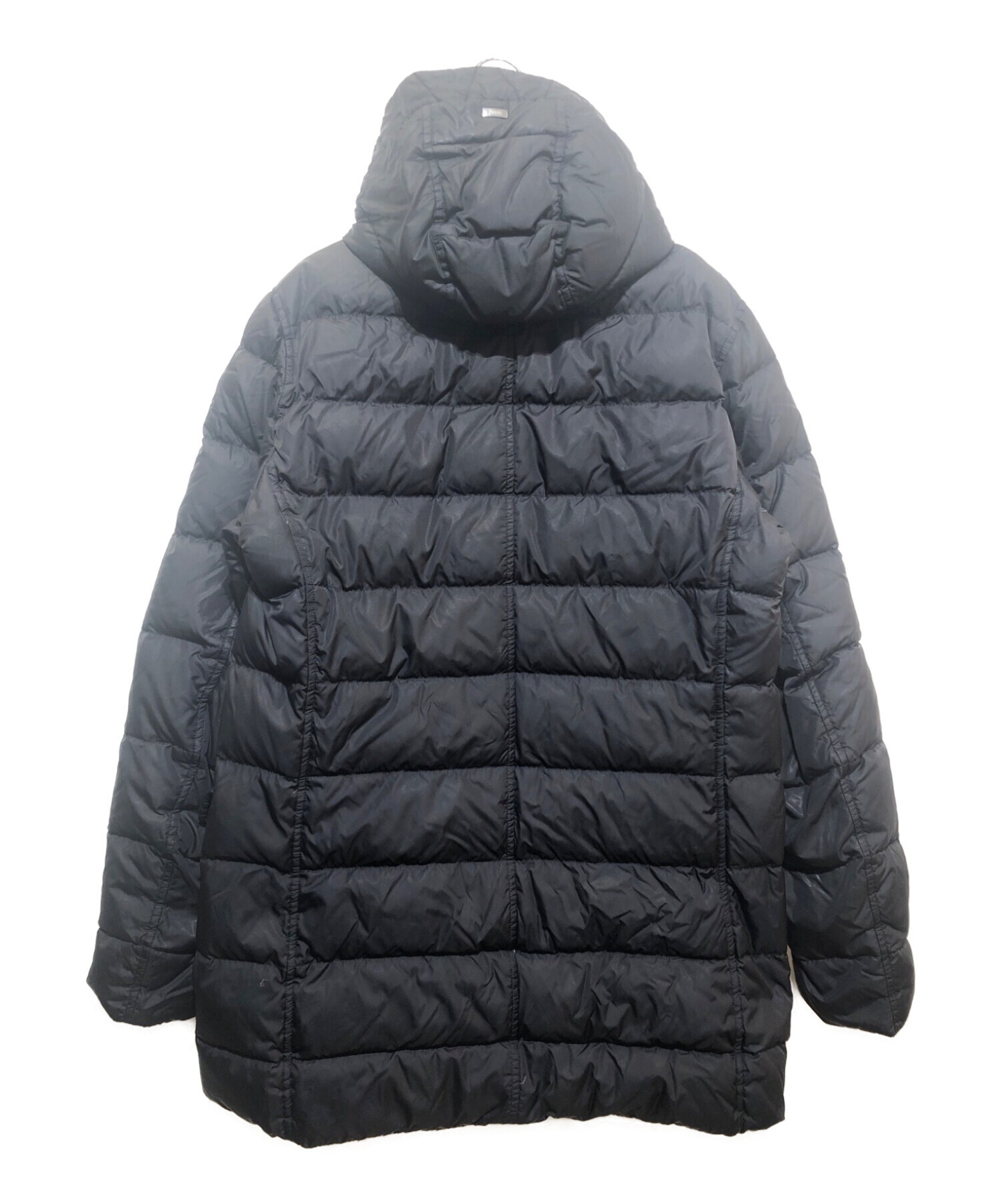 中古・古着通販】HERNO (ヘルノ) ダウンコート ブラック サイズ:48 