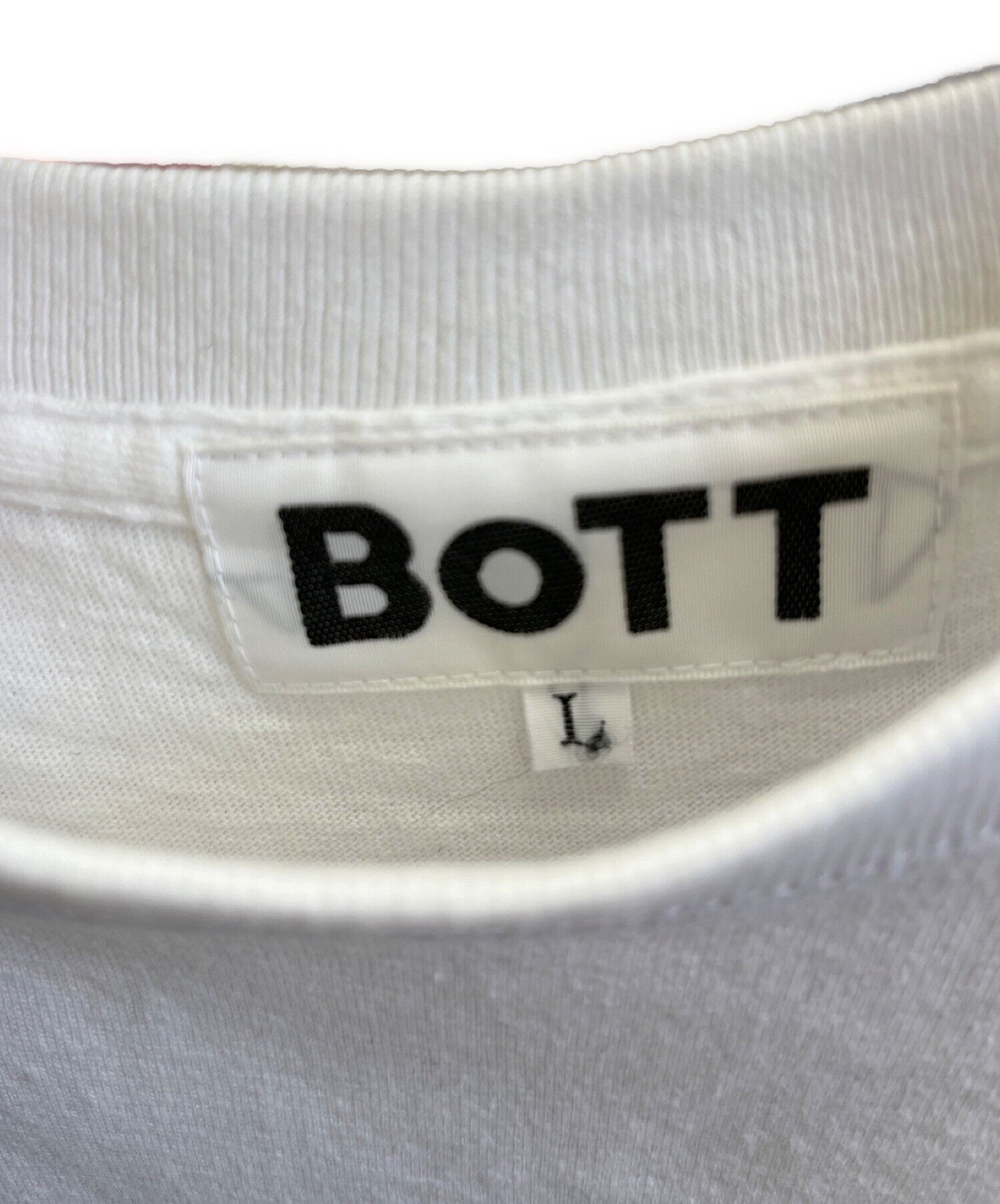 BoTT× Creative Drug Store (ボット×クリエイティブドラッグストア) プリントTシャツ ホワイト サイズ:L