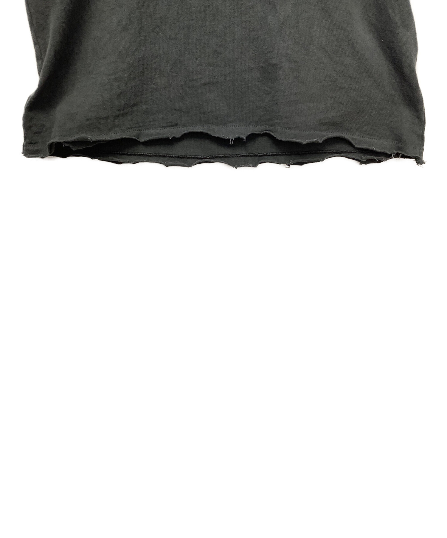 askyurself (アスクユアセルフ) 半袖Tシャツ ブラック サイズ:XL