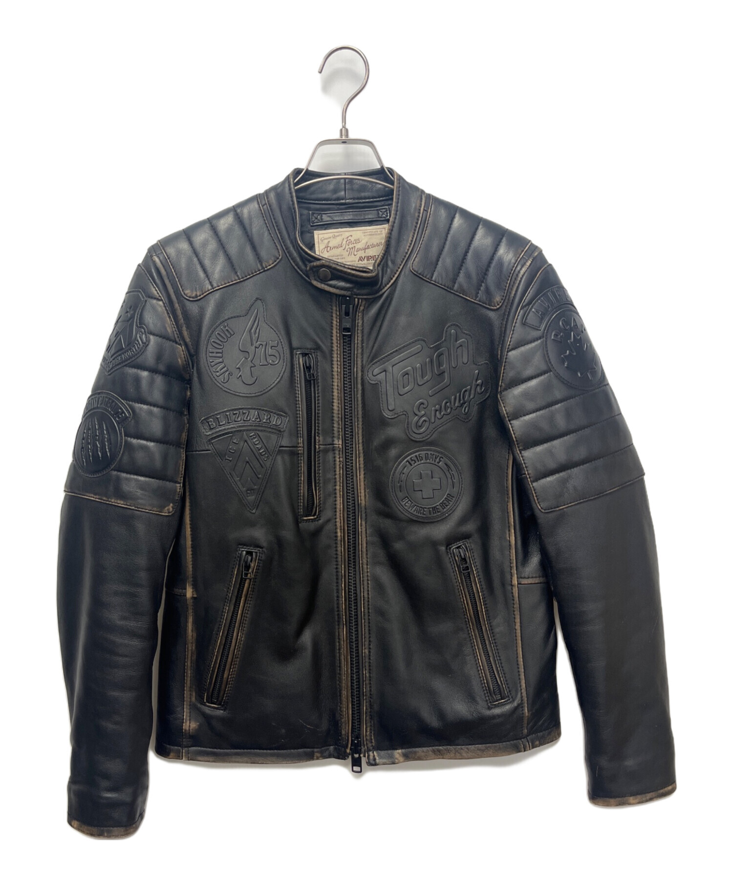中古・古着通販】AVIREX (アヴィレックス) ライダースジャケット 