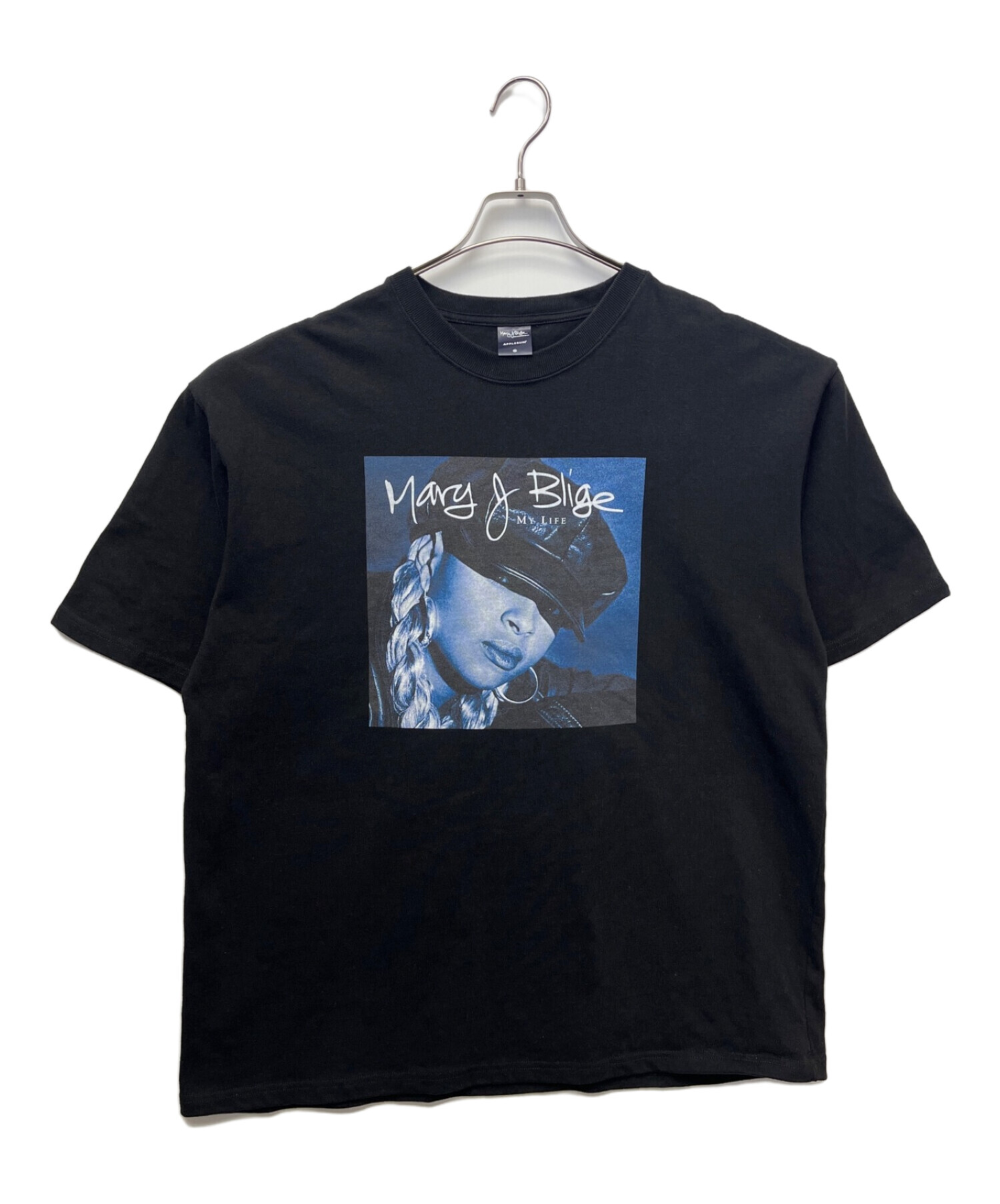 中古・古着通販】APPLEBUM (アップルバム) 半袖カットソー ブラック 