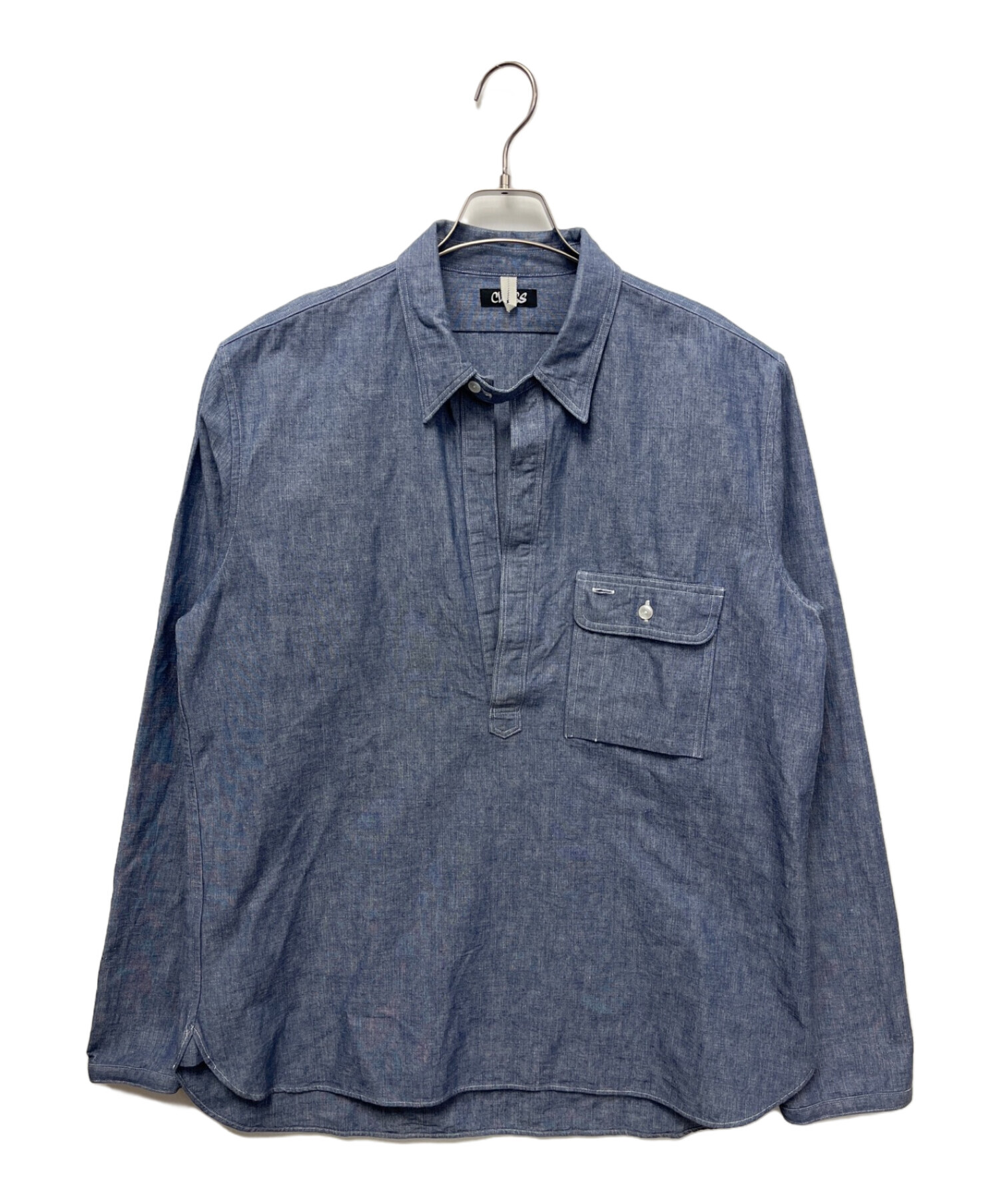 アトリエgg ダンガリーシャツ（18） ☆ホリデーSALE☆ 試着のみ アトリエgg ダンガリー シャツ サイズ2