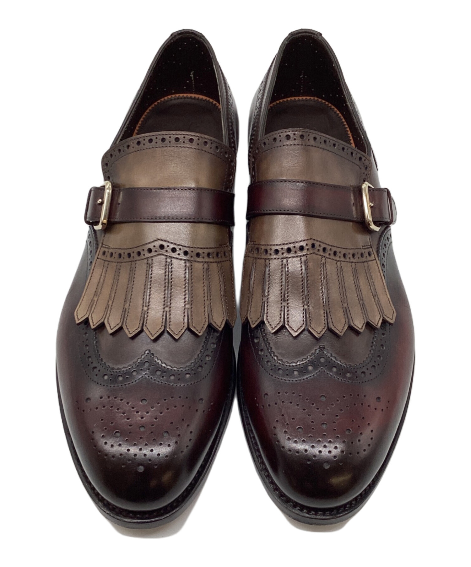 中古・古着通販】Santoni (サントーニ) ドレスシューズ ブラウン 