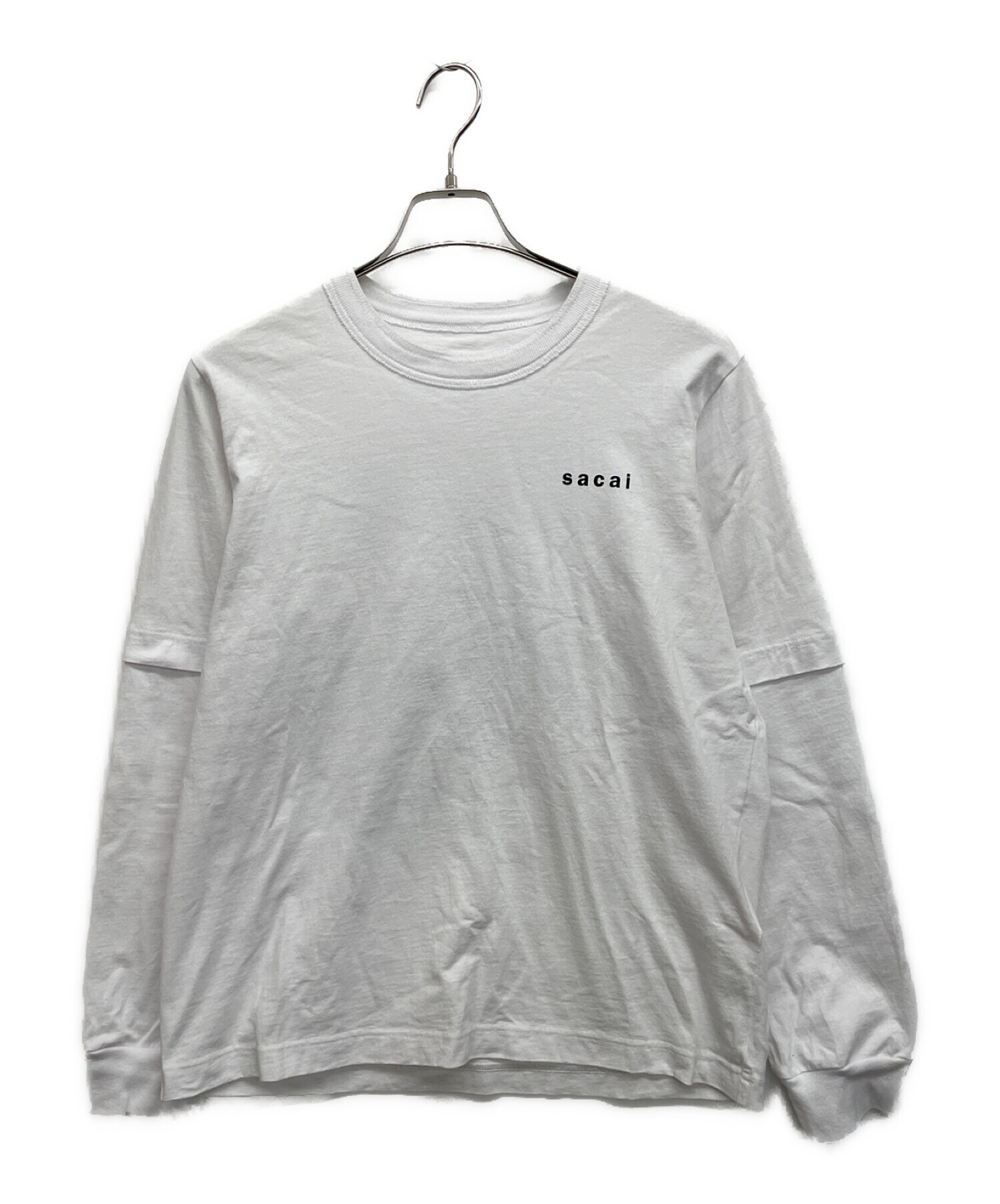 sacaiバックプリントTシャツ - 半袖(Tシャツ)