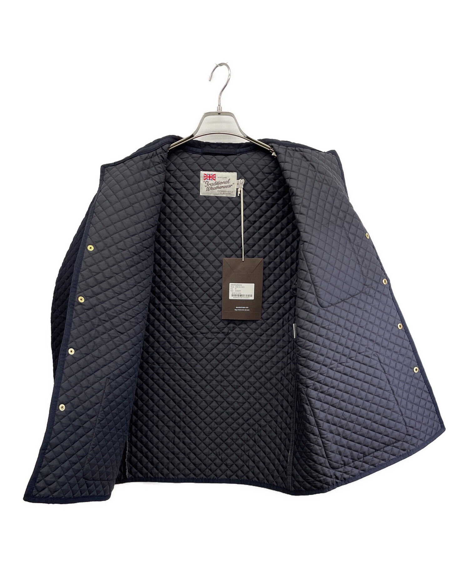 Traditional Weatherwear キルティングジャケッ38ネイビー Traditional Weatherwear キルティングジャケッ38ネイビー