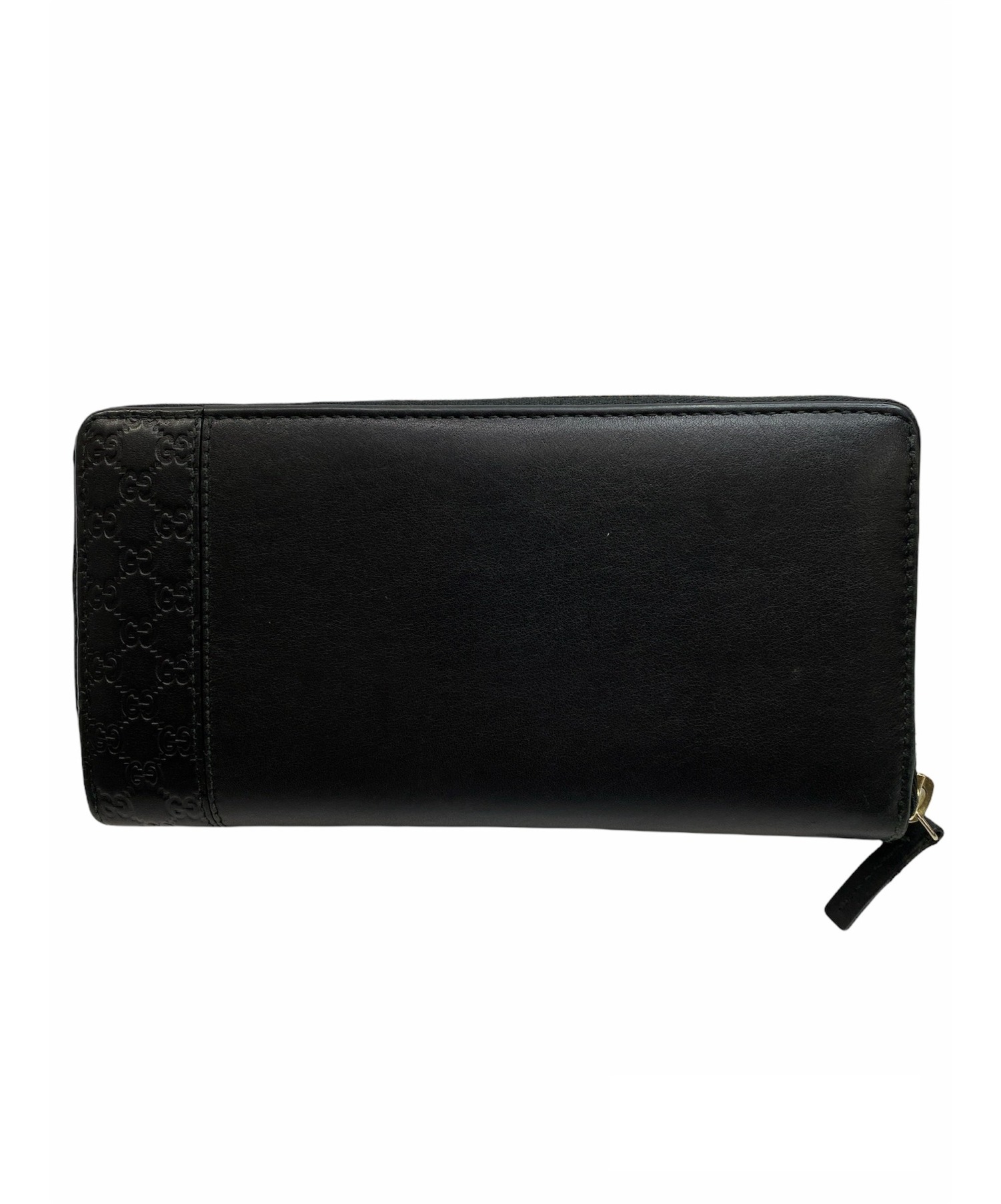 KW2】中古 GUCCI/グッチ グッチシマ ラウンドジップウォレット ロング 