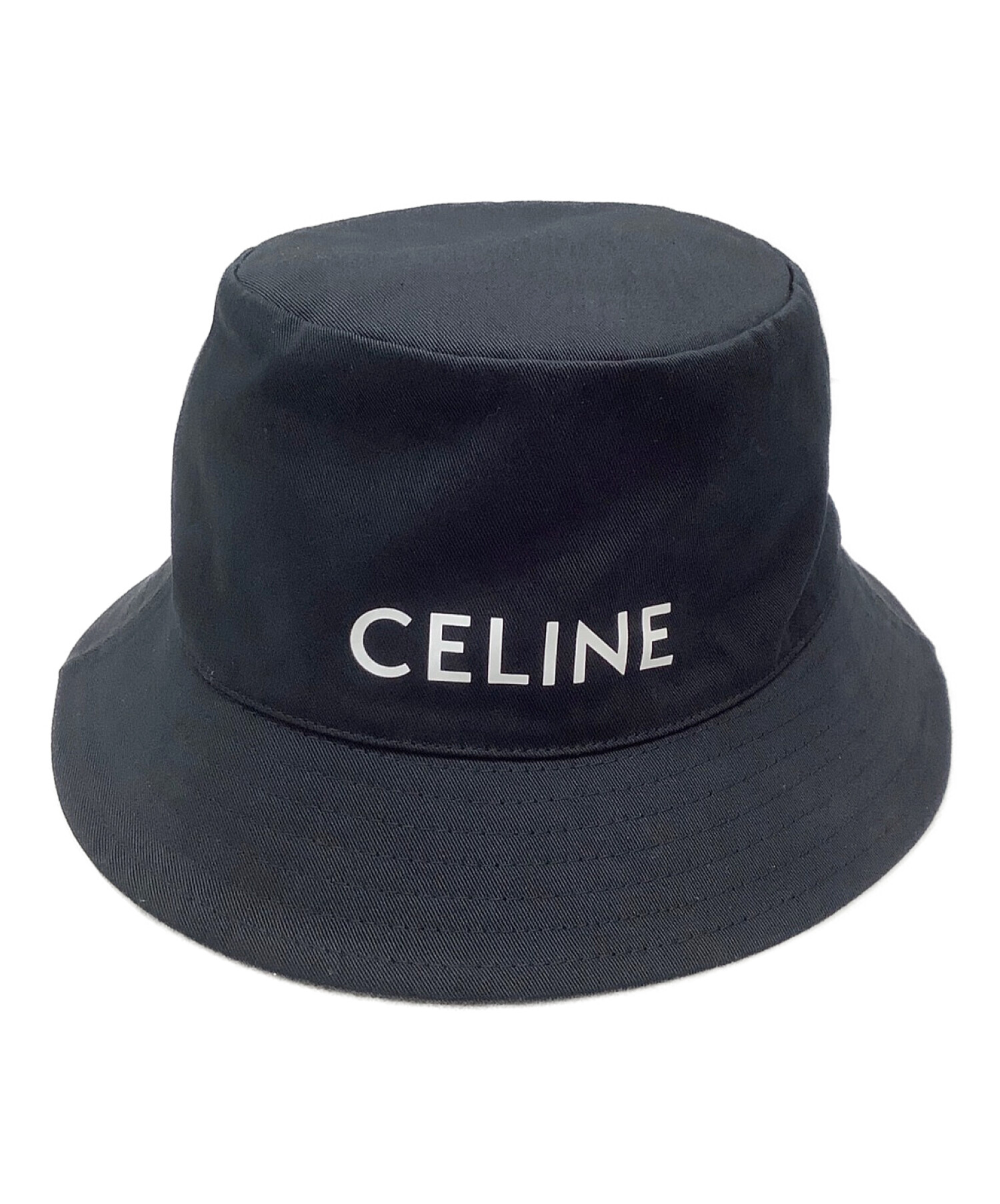 CELINE (セリーヌ) ハット ブラック サイズ:L