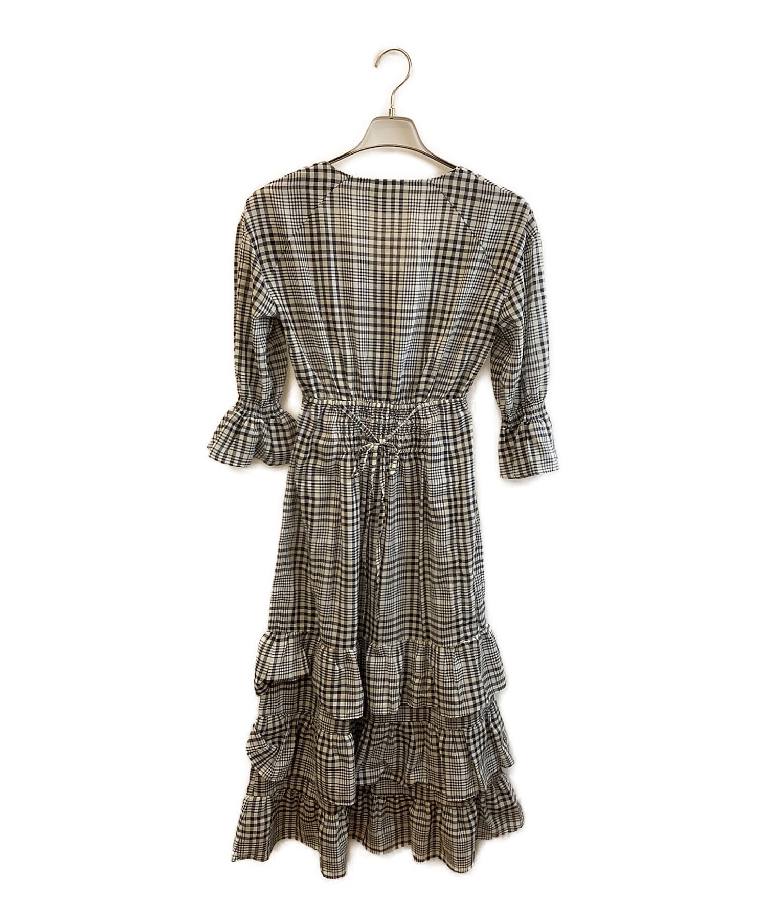 snidel シアーレースロングワンピース