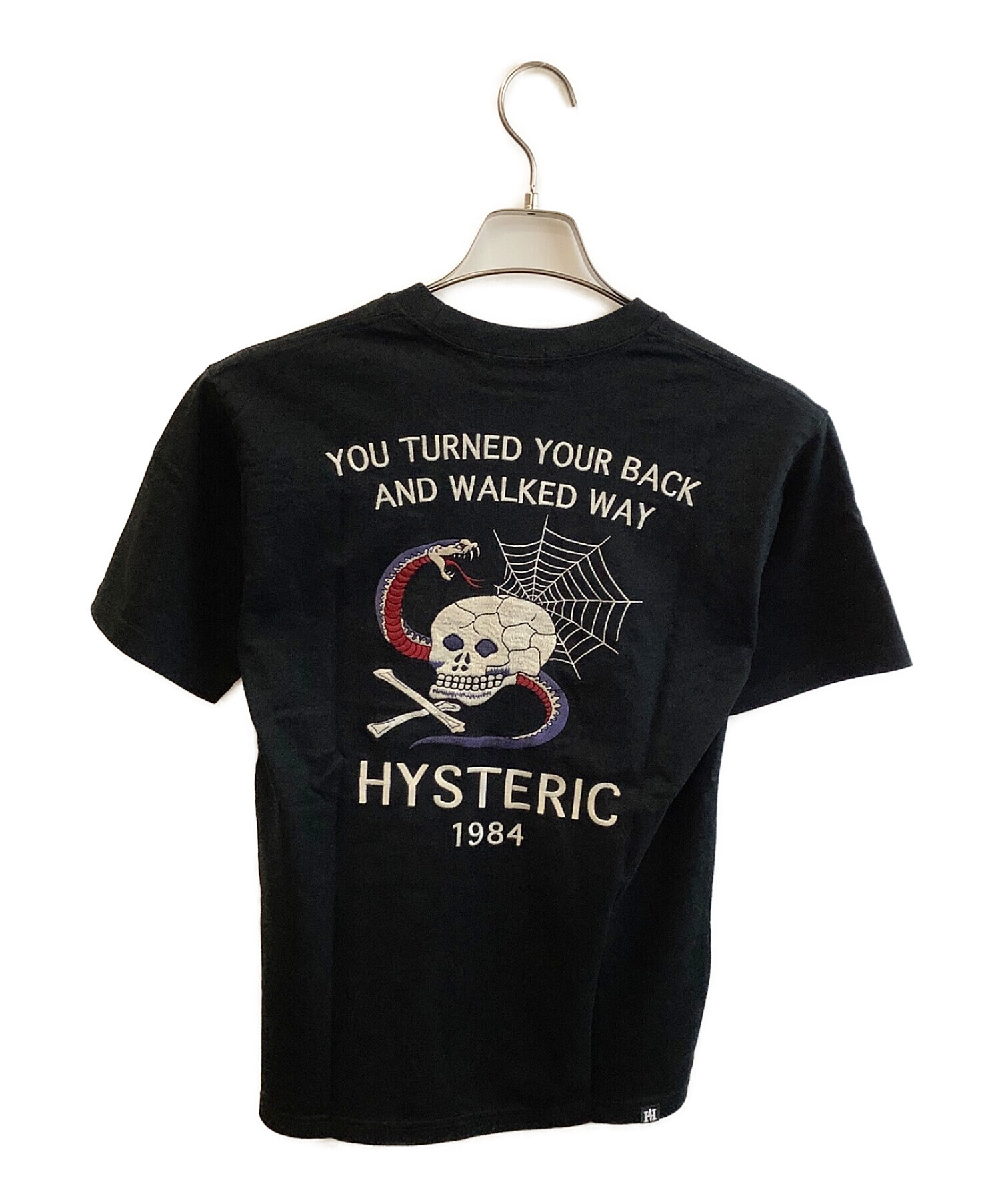 Hysteric Glamour (ヒステリックグラマー) Tシャツ ブラック サイズ:XS 未使用品