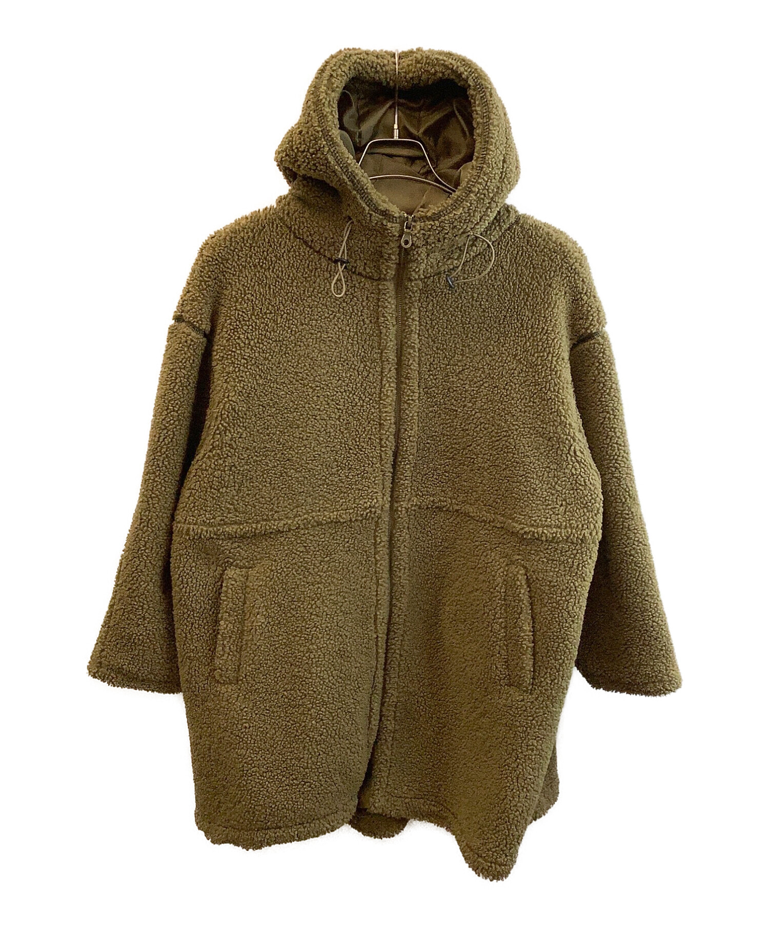 chocol raffine robe (ショコラフィネローブ) ボアロングコート ブラウン サイズ:F