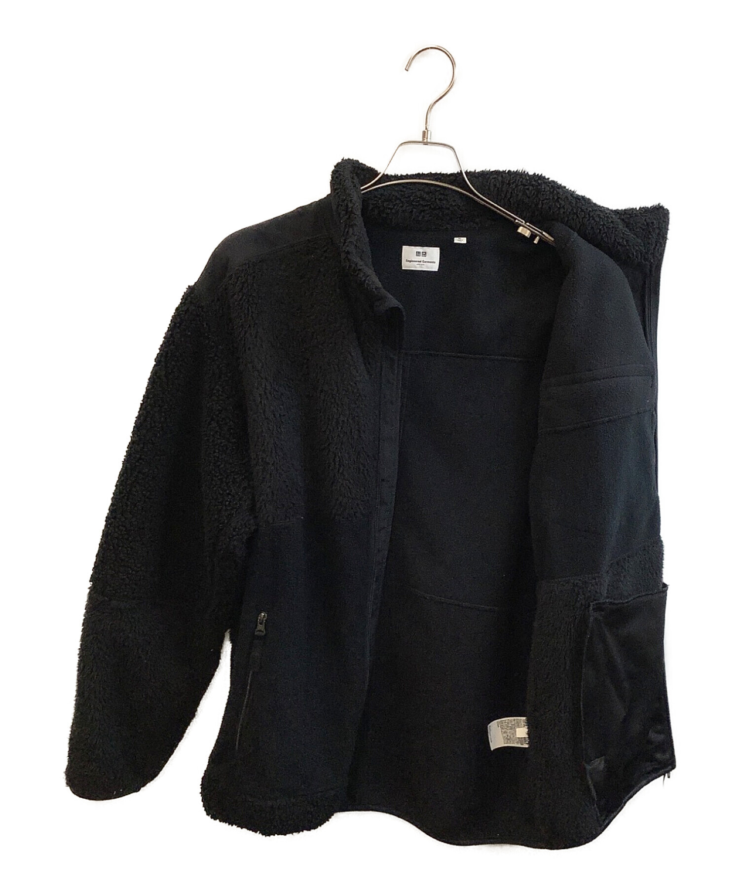 ユニクロ エンジニアドガーメンツ ノーカラーフリースコート新品