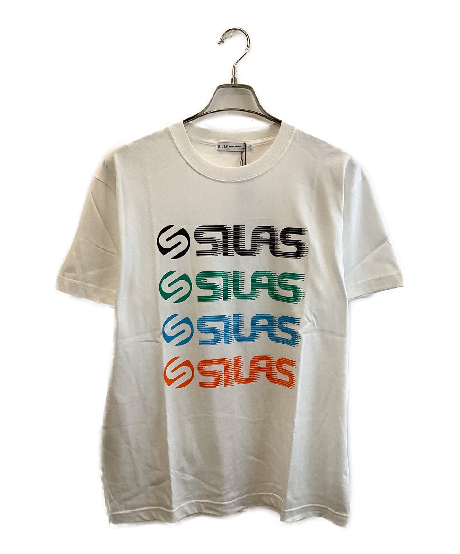 SILAS (サイラス) Tシャツ ホワイト サイズ:L 未使用品