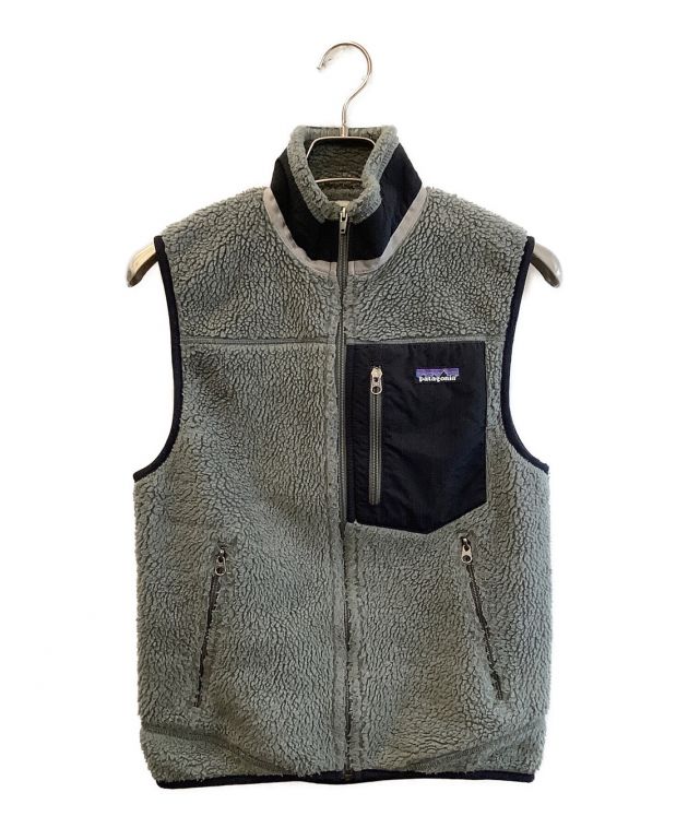 中古・古着通販】Patagonia (パタゴニア) フリースベスト グレー 