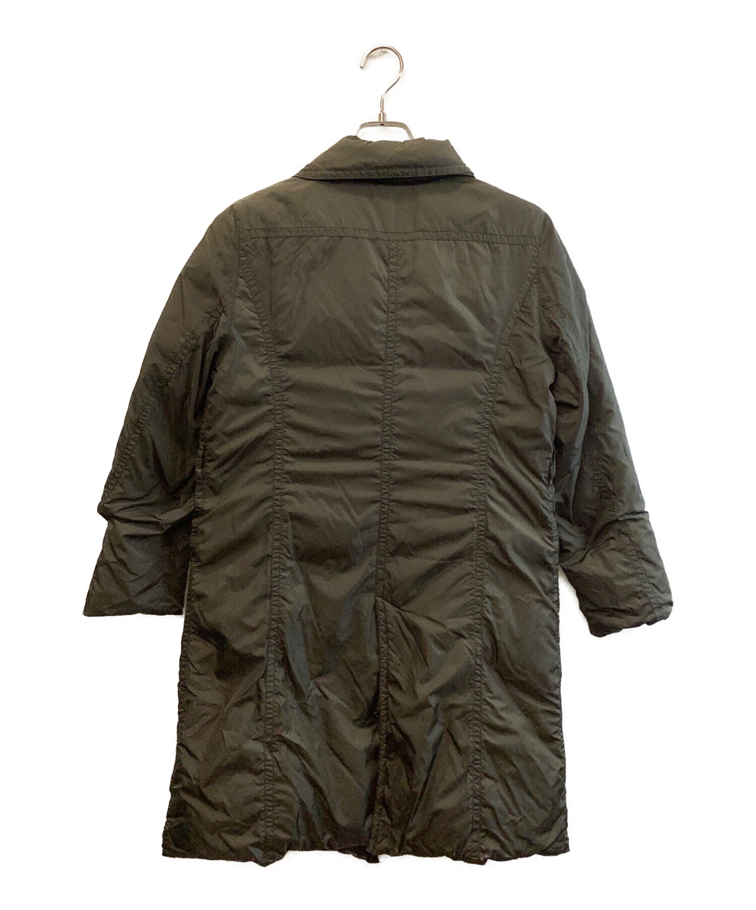中古・古着通販】自由区 (ジユウク) ダウンコート オリーブ サイズ:38  