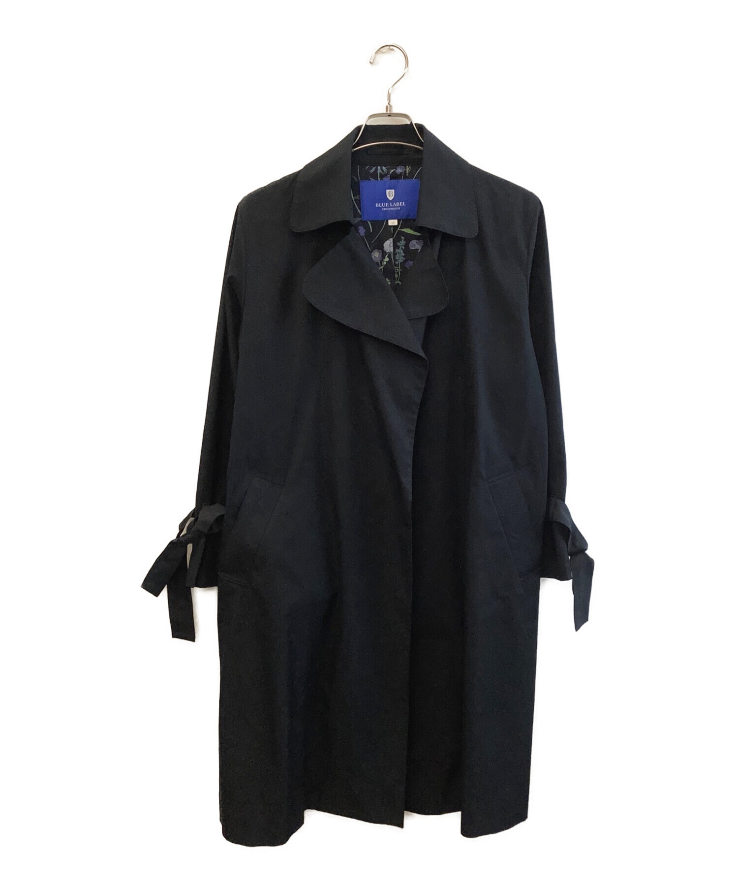 【美品】BLUE LABEL CRESTBRIDGE Pコート 38 ツイルメルトンピーコート（コート）｜BLUE LABEL CRESTBRIDGE