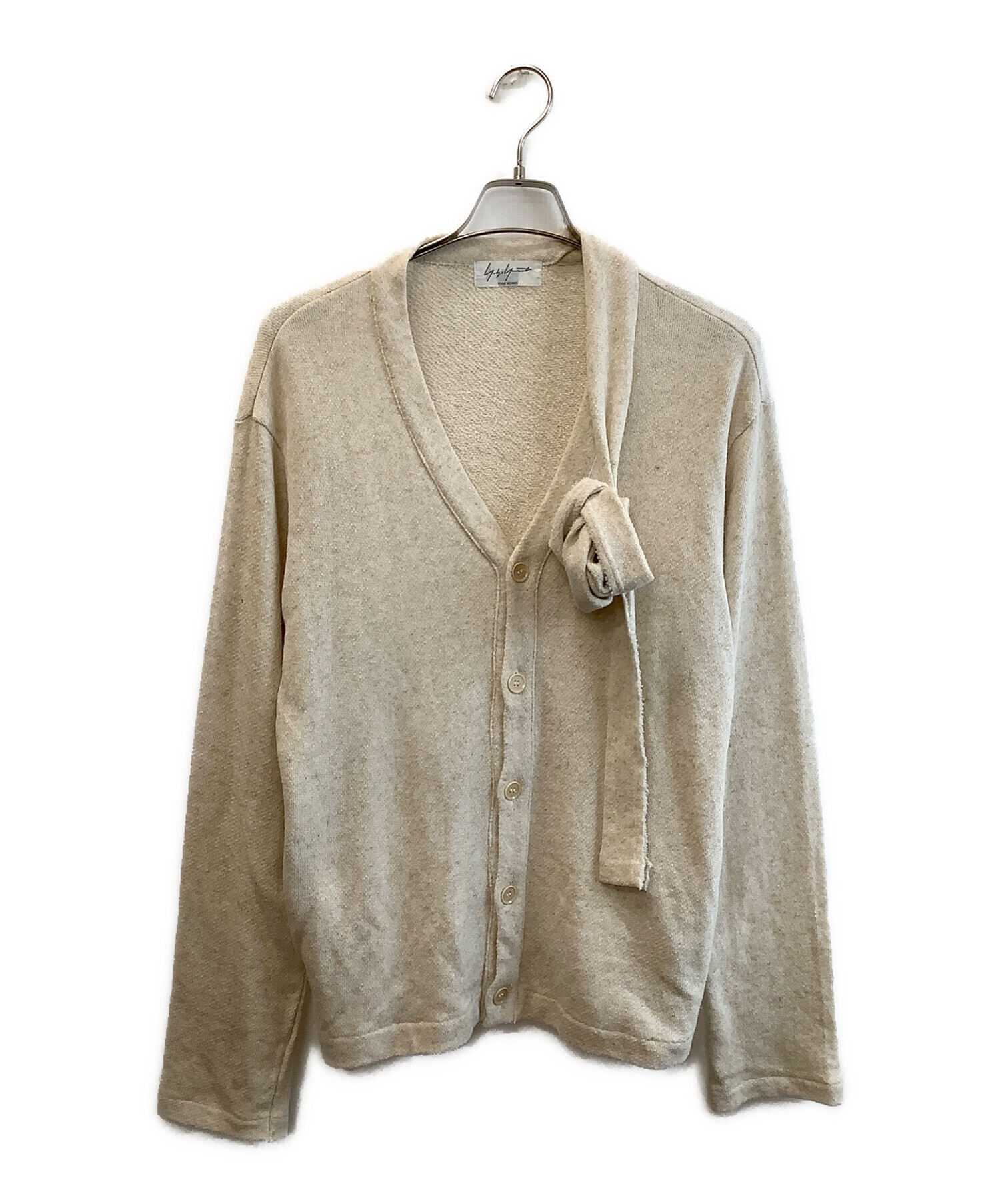 Yohji Yamamoto POUR HOMME 1つ釦カーディガン24AW Yohji Yamamoto POUR HOMME 1つ釦カーディガン24AW