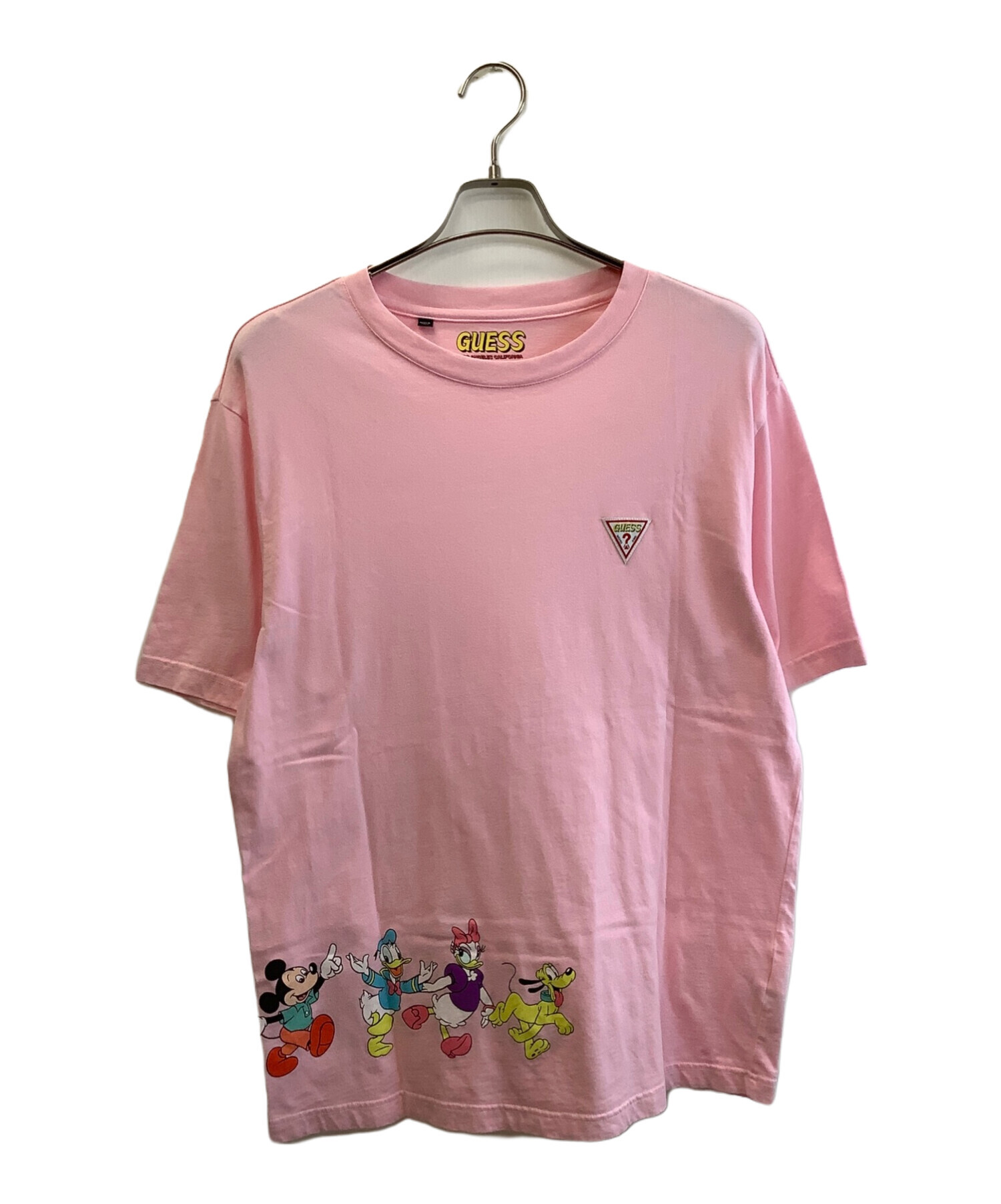 中古・古着通販】GUESS (ゲス) Tシャツ ピンク サイズ:S｜ブランド 