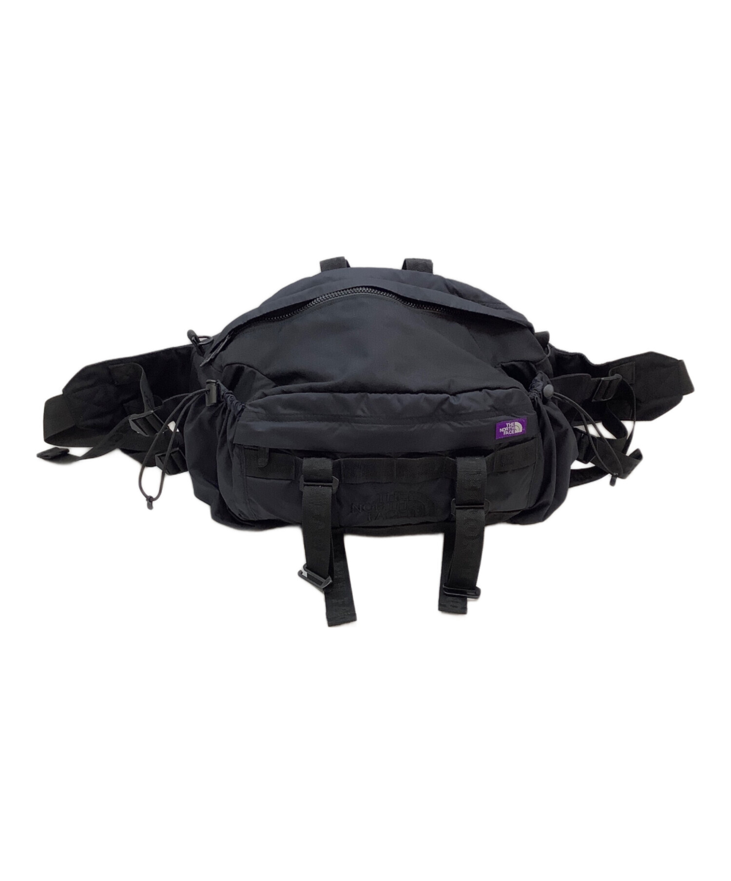 THE NORTH ごわつか FACEPURPLELABELランバーバッグ（ブラック） 