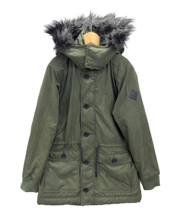 中古・古着通販】HOLLISTER (ホリスター) モッズコート グリーン 