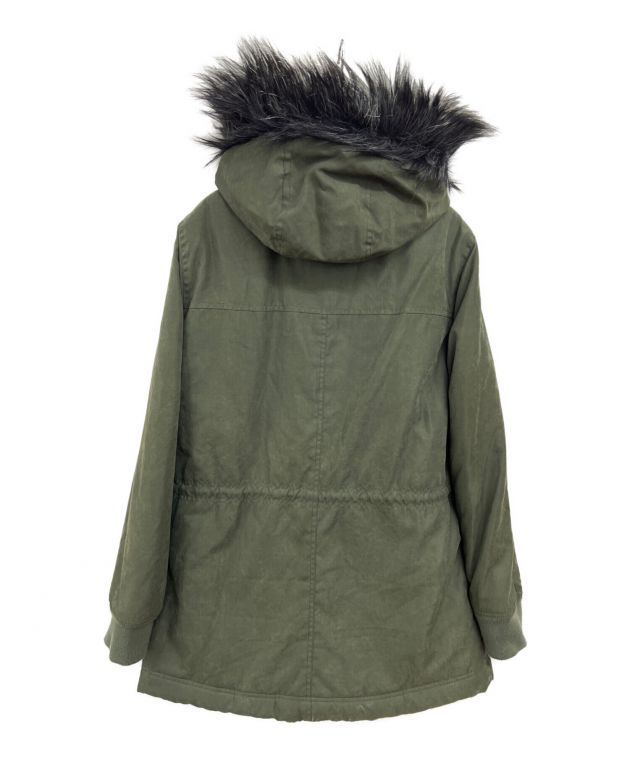 中古・古着通販】HOLLISTER (ホリスター) モッズコート グリーン 