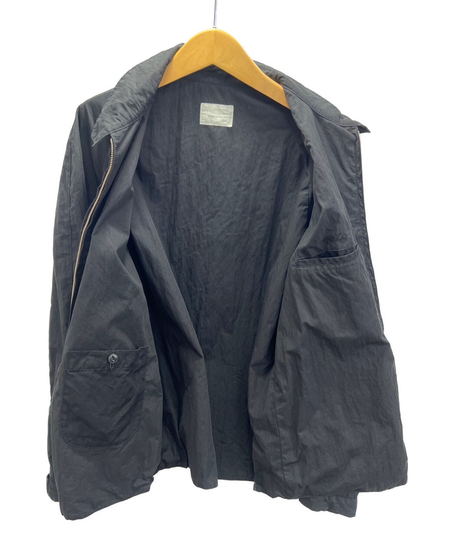 HEXICO (ヘキシコ) ドリズラージャケット ブラック サイズ:SMALL