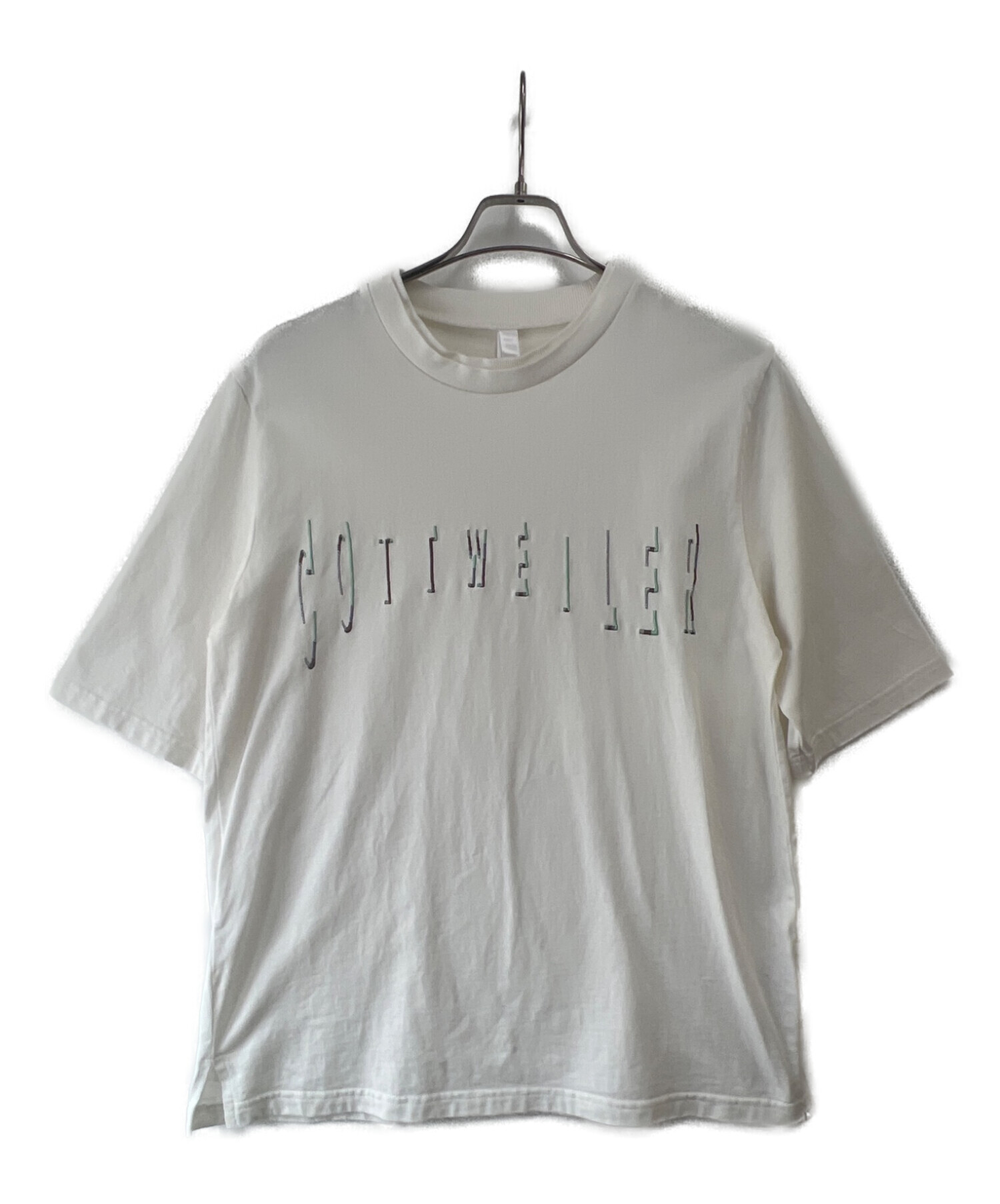 中古・古着通販】cottweiler (コットワイラー) Tシャツ ホワイト  