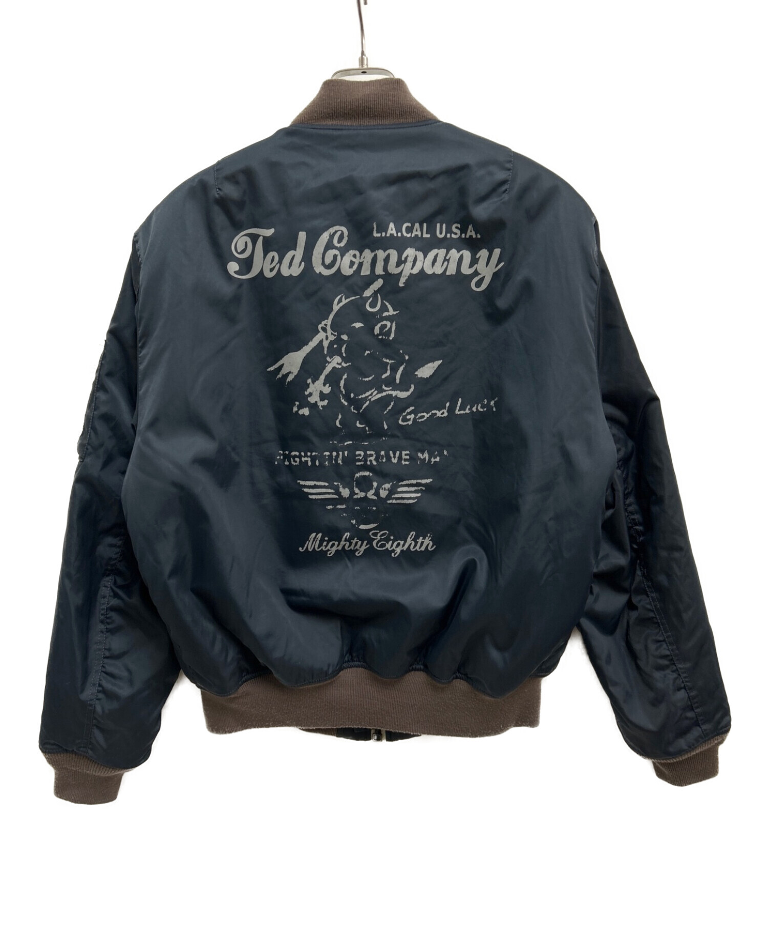 新品未使用　TED COMPANY　MA-1ジャケット テッドマン　ネービー44 新品未使用 TED COMPANY MA-1ジャケット テッドマン ネービー44 【公式