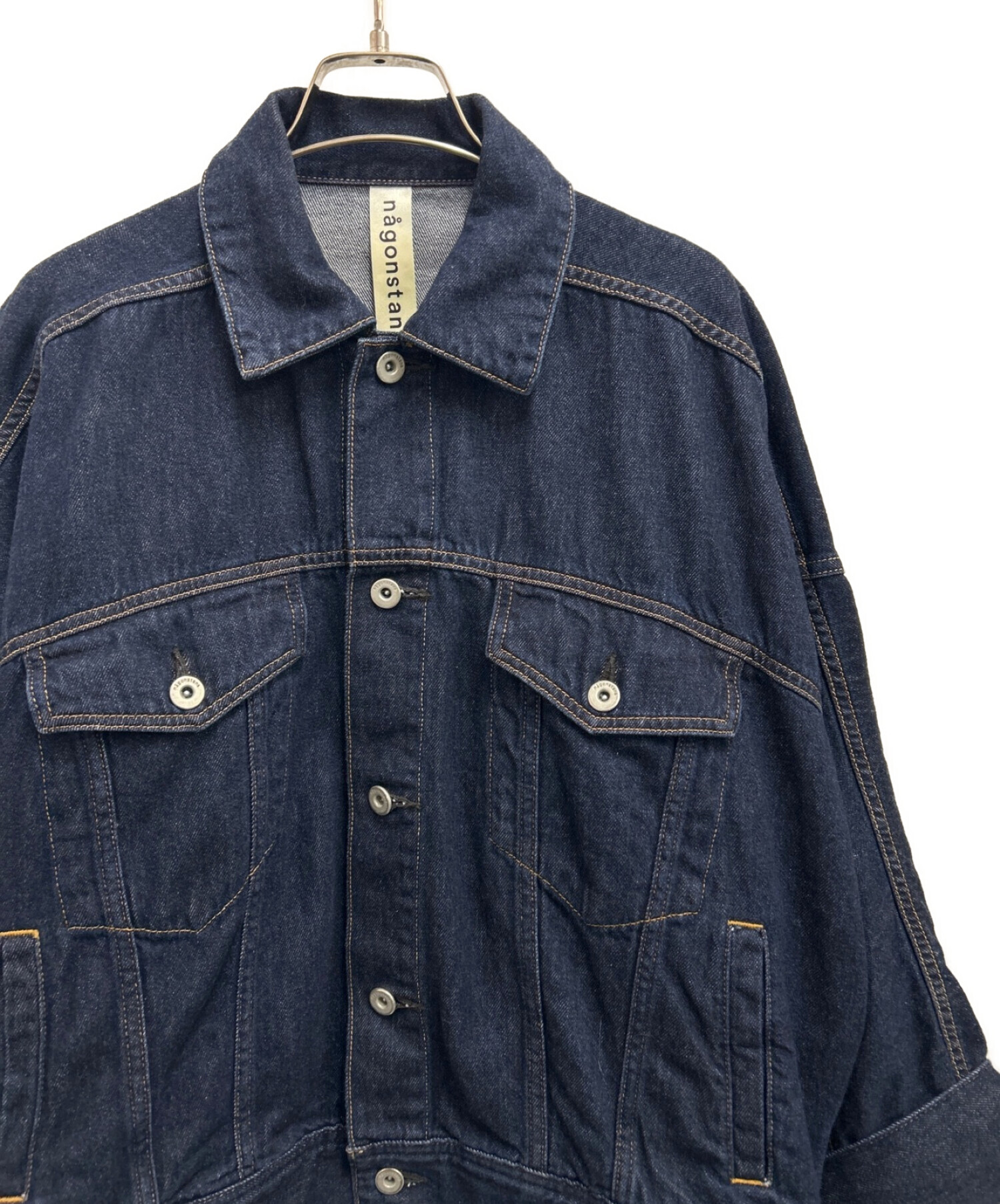 はむちゃん nagonstans オーバーサイズデニムジャケット 38 はむちゃん