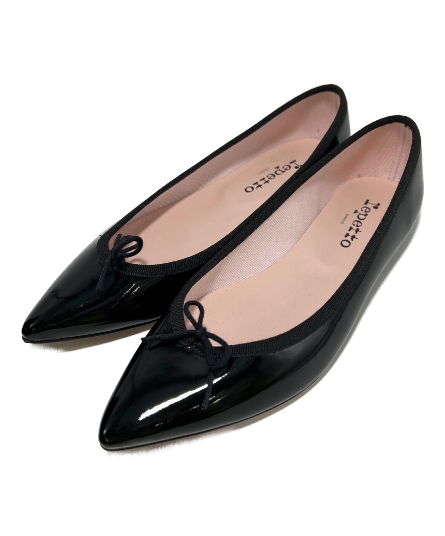 中古・古着通販】Repetto (レペット) パンプス ブラック サイズ:38 1/2 