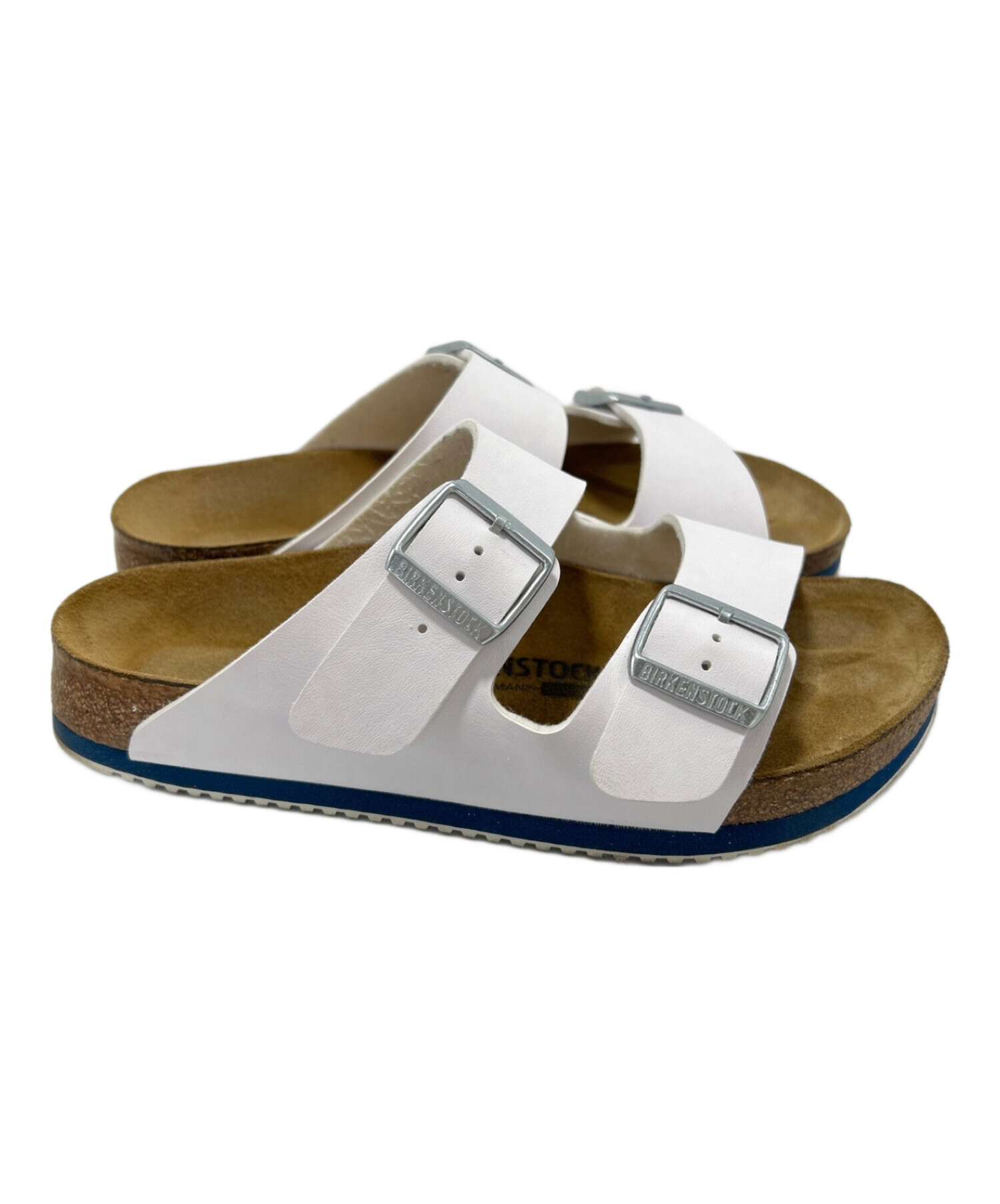中古・古着通販】BIRKENSTOCK (ビルケンシュトック) サンダル ホワイト 