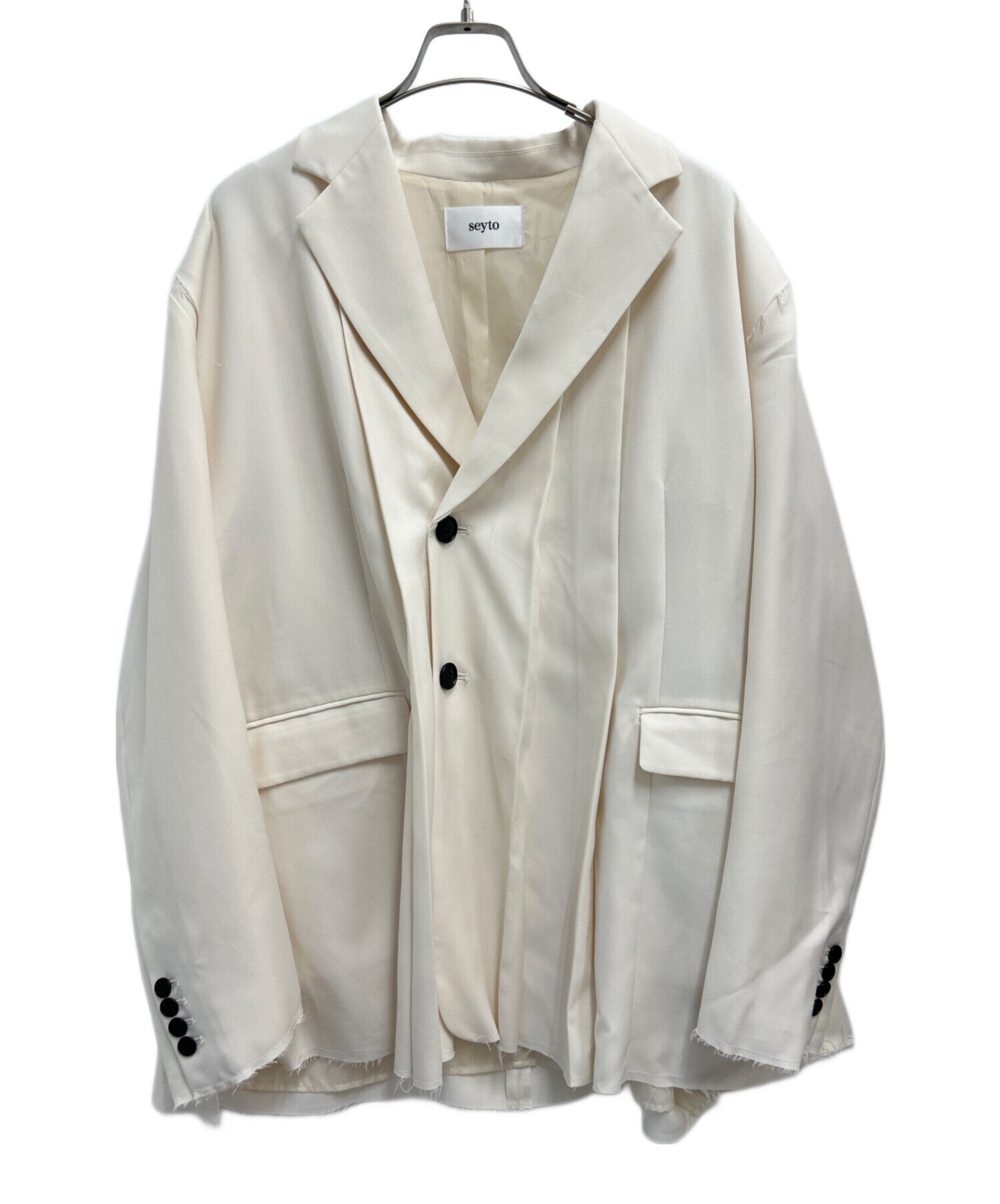 Seyto サイズ1 カットオフタックセミダブルテーラードジャケット