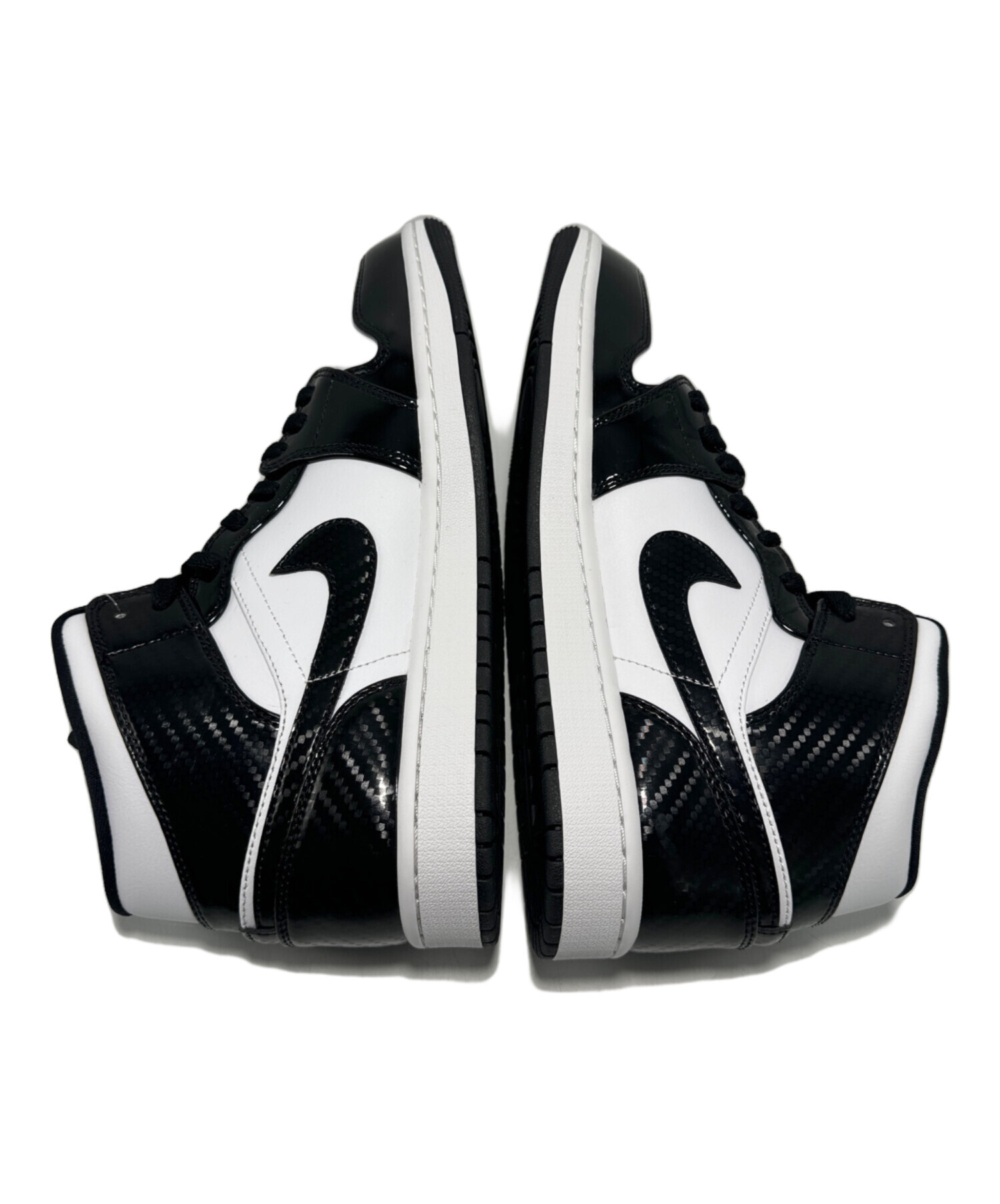 中古・古着通販】NIKE (ナイキ) スニーカー ブラック×ホワイト サイズ 
