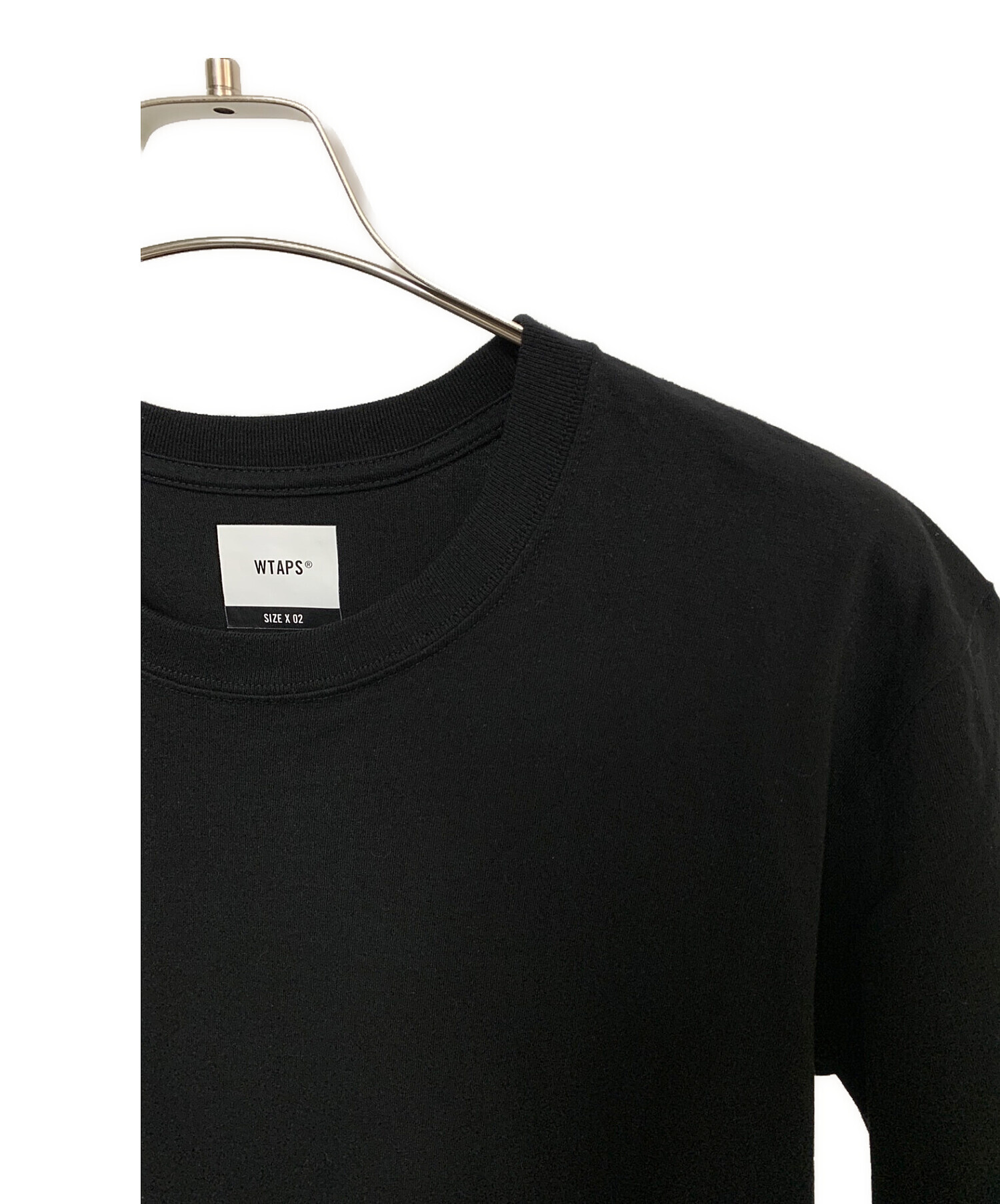 Tシャツ/カットソー(半袖/袖なし)Wtaps FLAT 02 Tシャツ ネイビー Mサイズ
