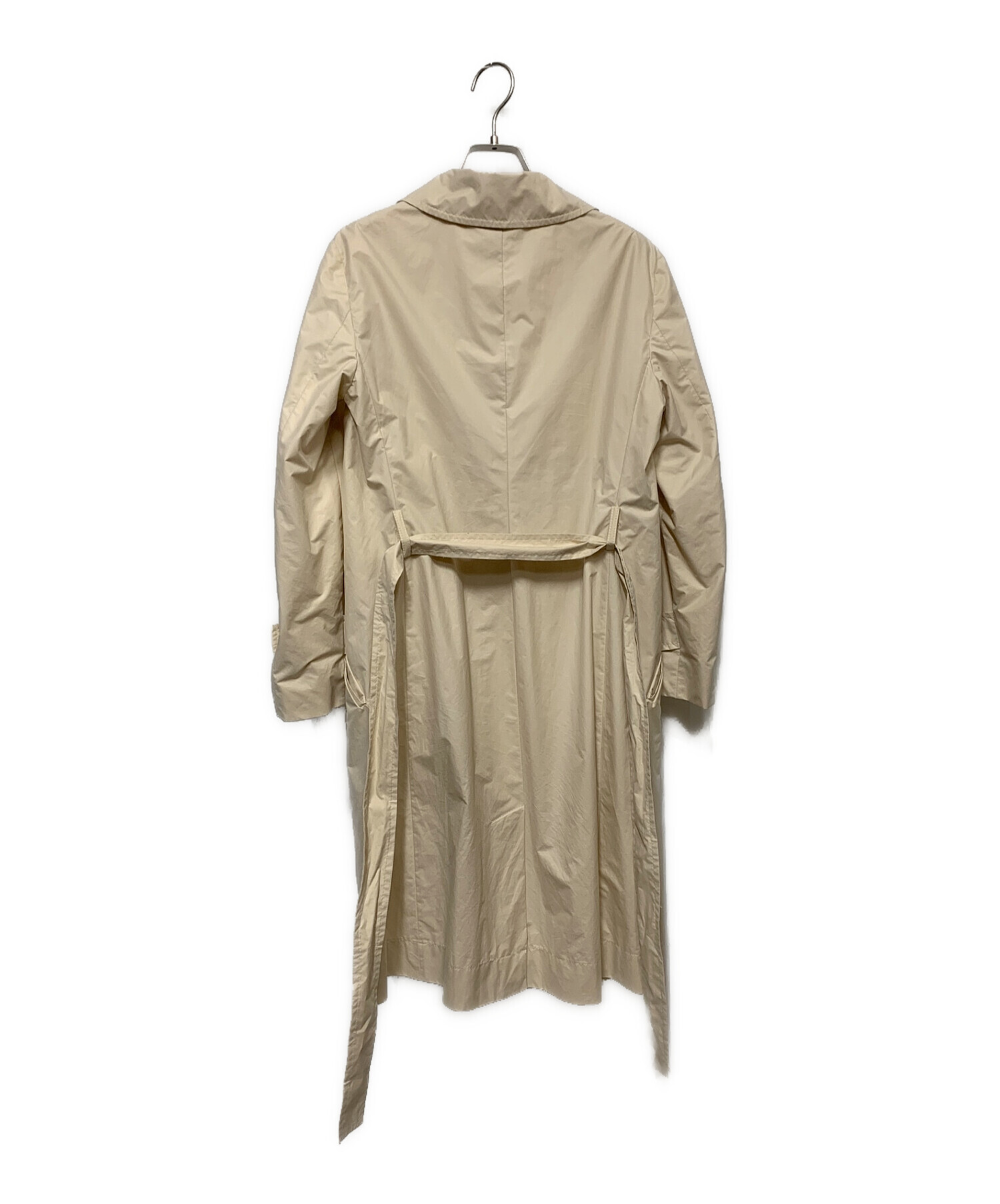 人気☆MaxMara】ベージュ コート レインウェア サイズJ40