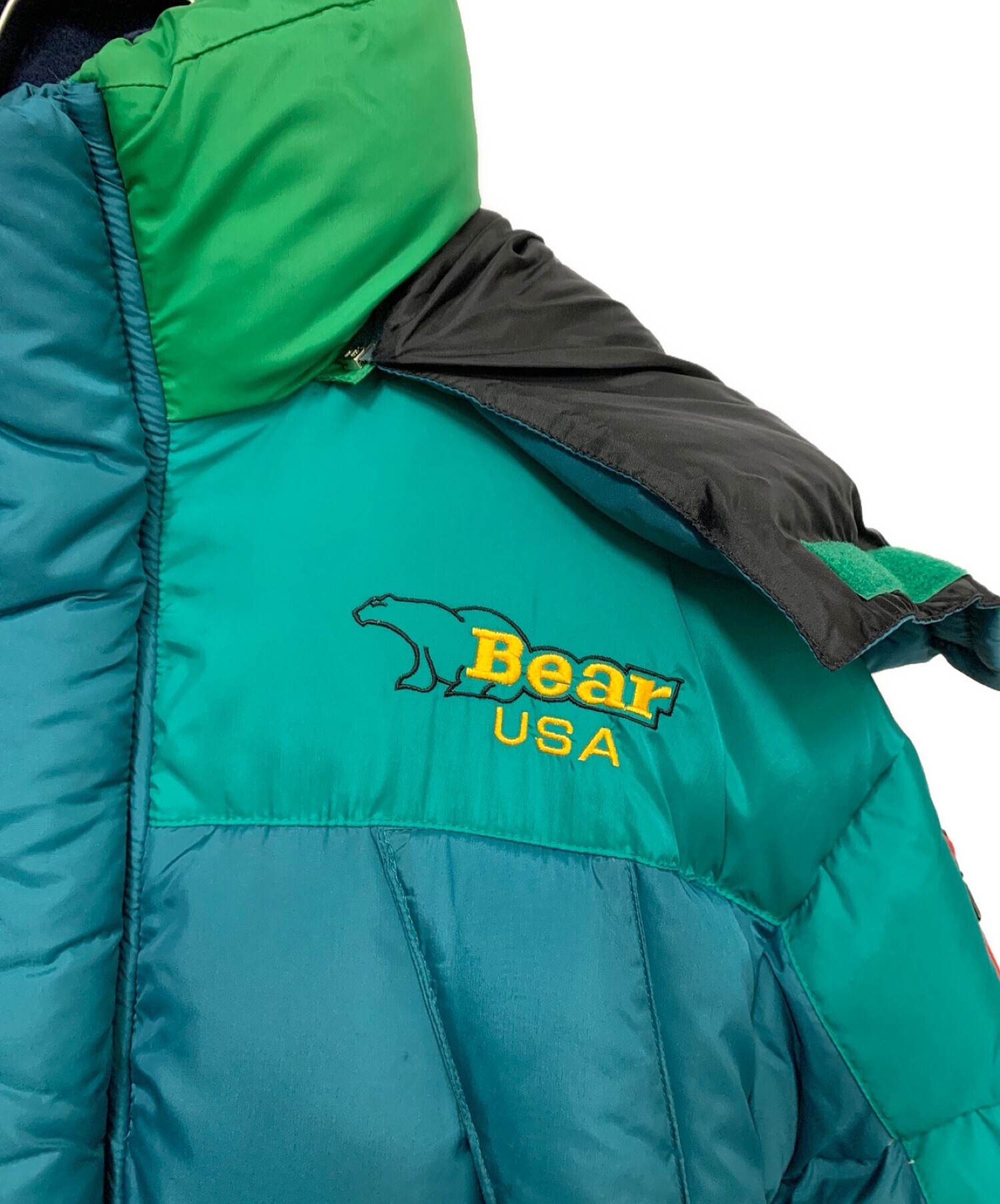 Bear USA (ベア ユーエスエー) ダウンジャケット グリーン サイズ:L